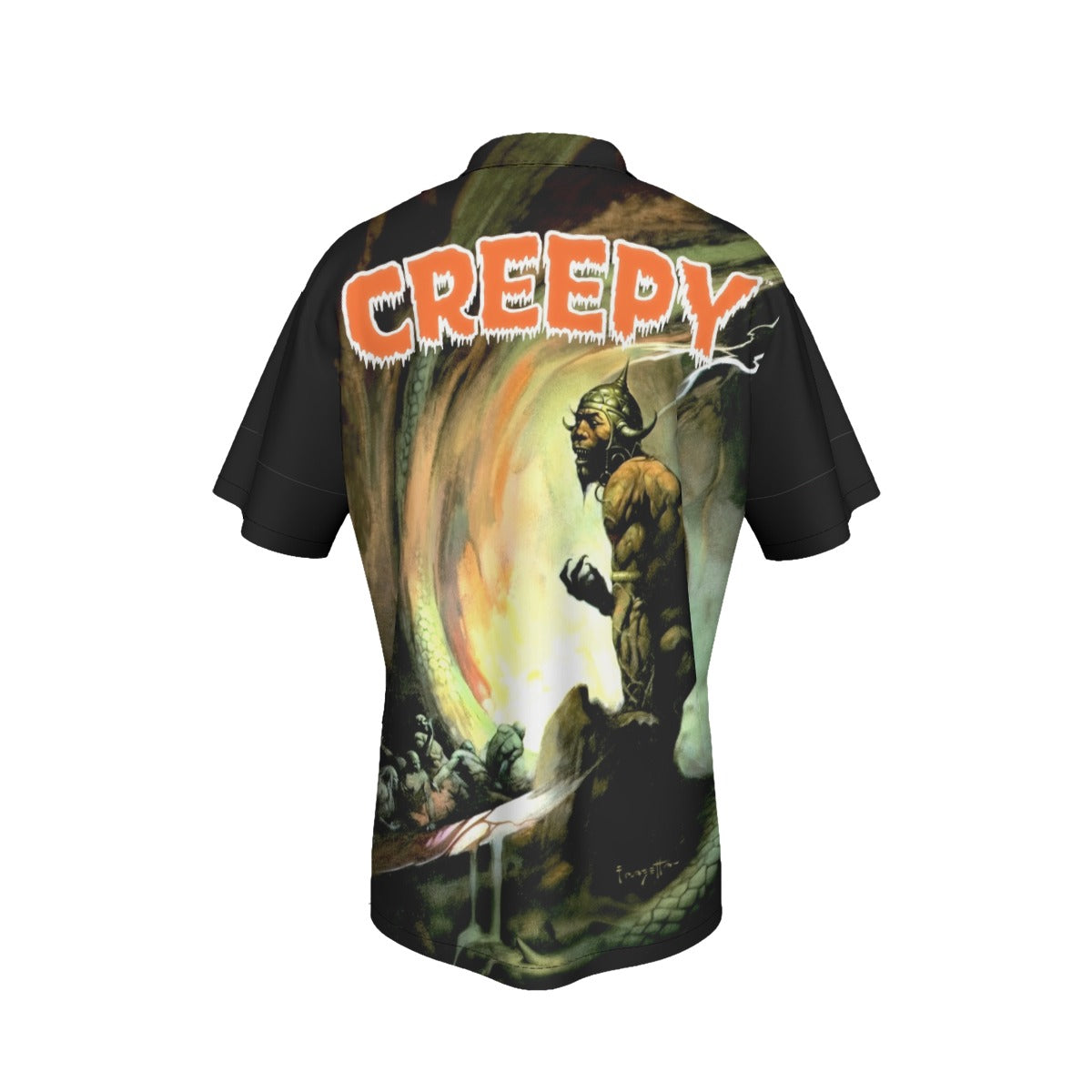 CREEPY 27 ALL OVER PRINT SHIRT AND TANK TOP - FRANK FRAZETTA