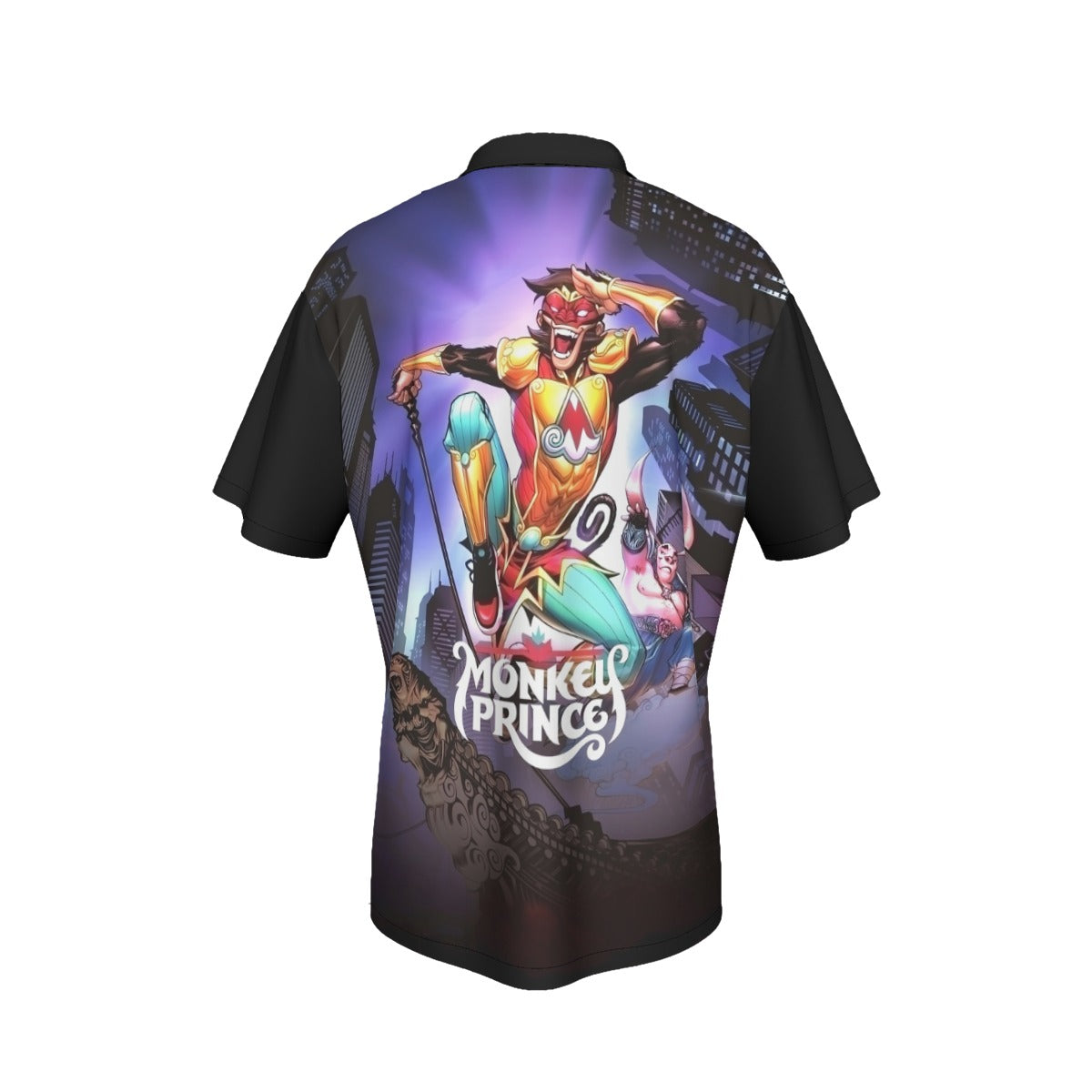 MONKEY PRINCE ALL OVER PRINT SHIRT AND TANK TOP