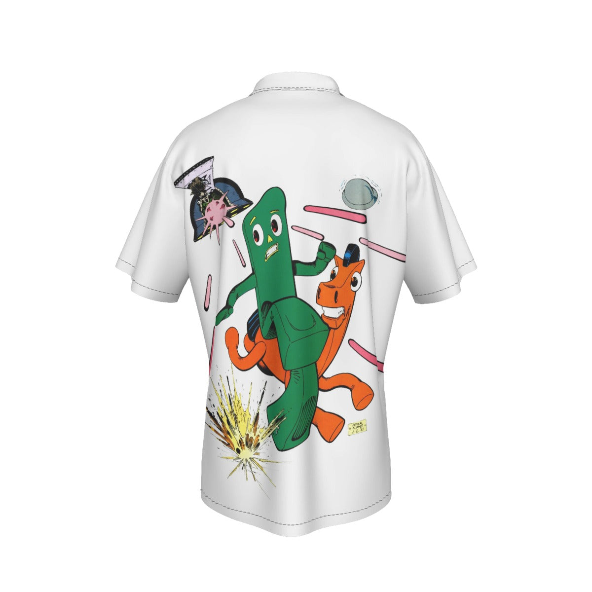 GUMBY AND POKEY SUMMER FUN All Over Print Shirt & Tank Top - ARTHUR ADAMS ART