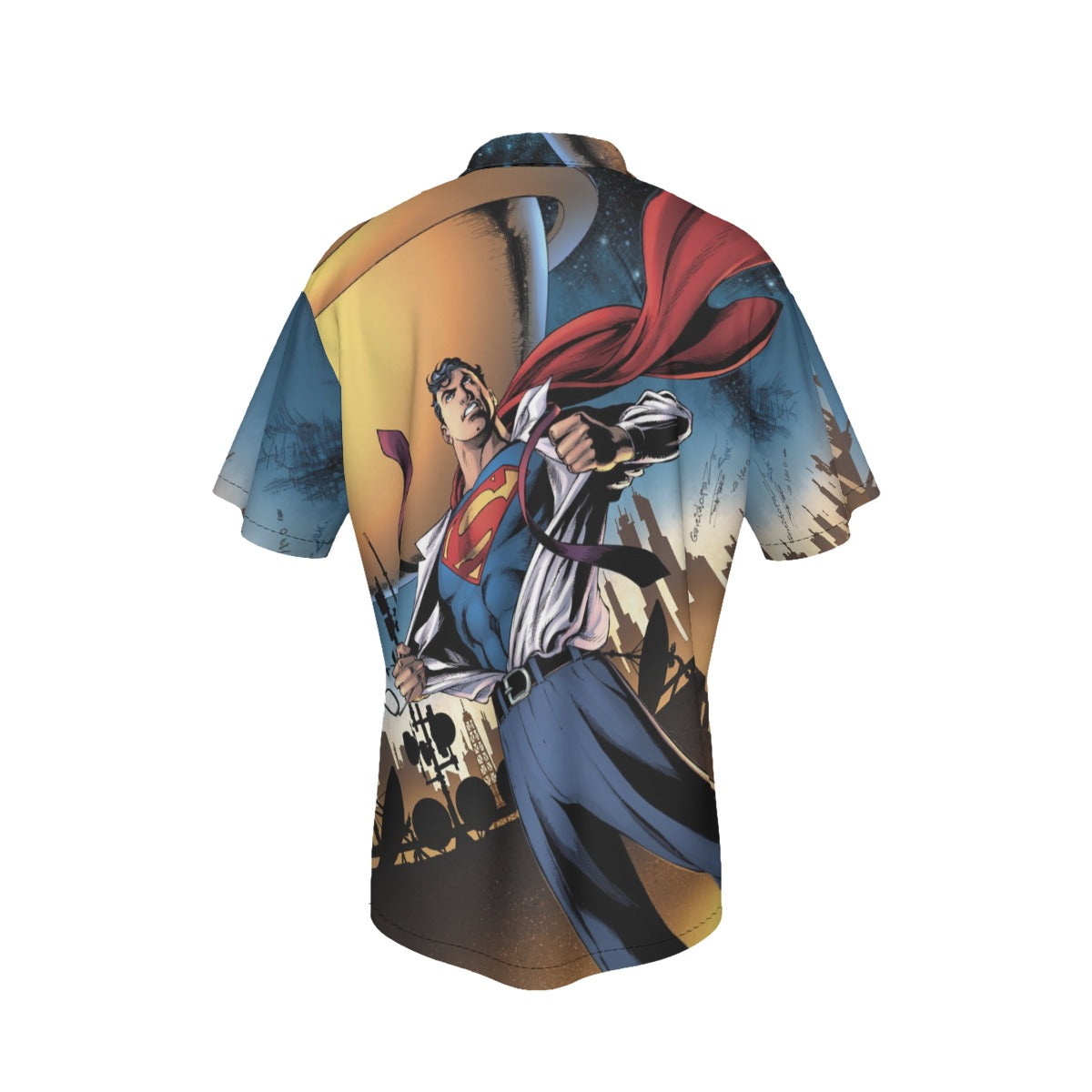 DC NATION 0 SUPERMAN LIFT All Over Print Shirt & Tank Top