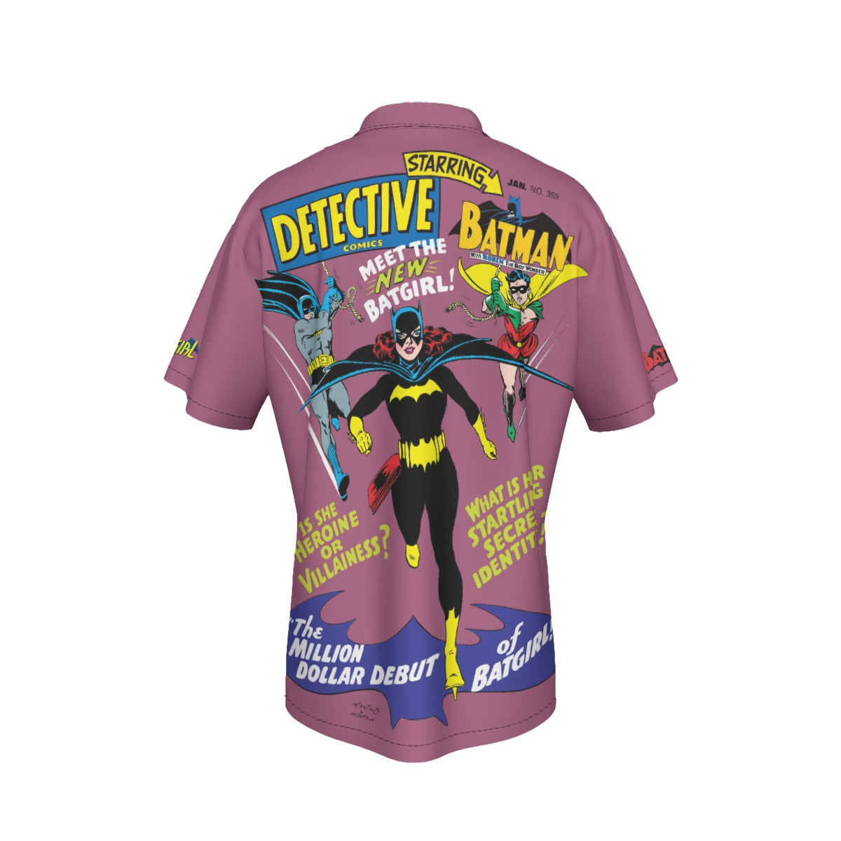 DETECTIVE 359 ALL OVER PRINT SHIRT AND TANK TOP - 1ST BATGIRL