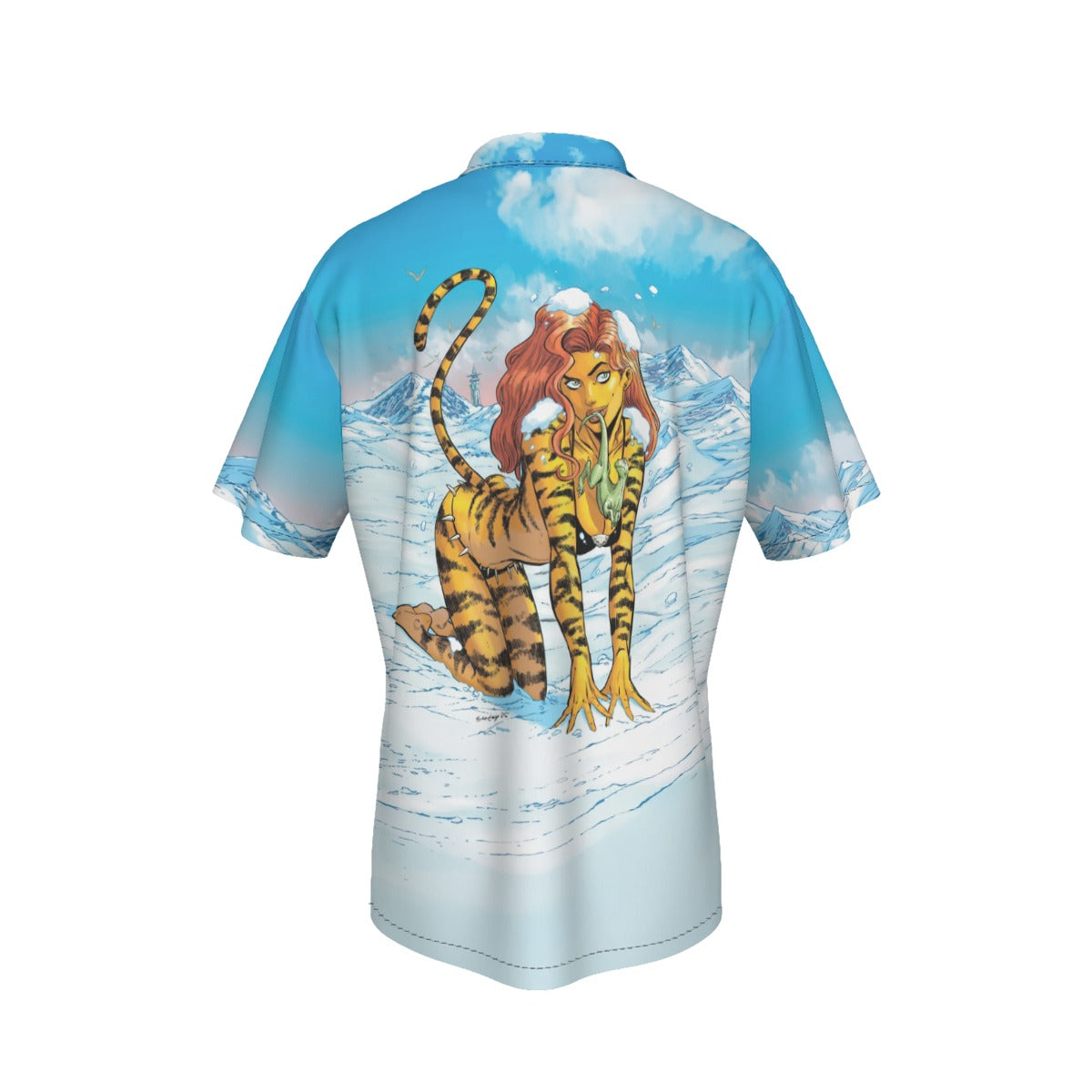 TIGRA PIN UP All Over Print Shirt & Tank Top - TIM SEELY ART