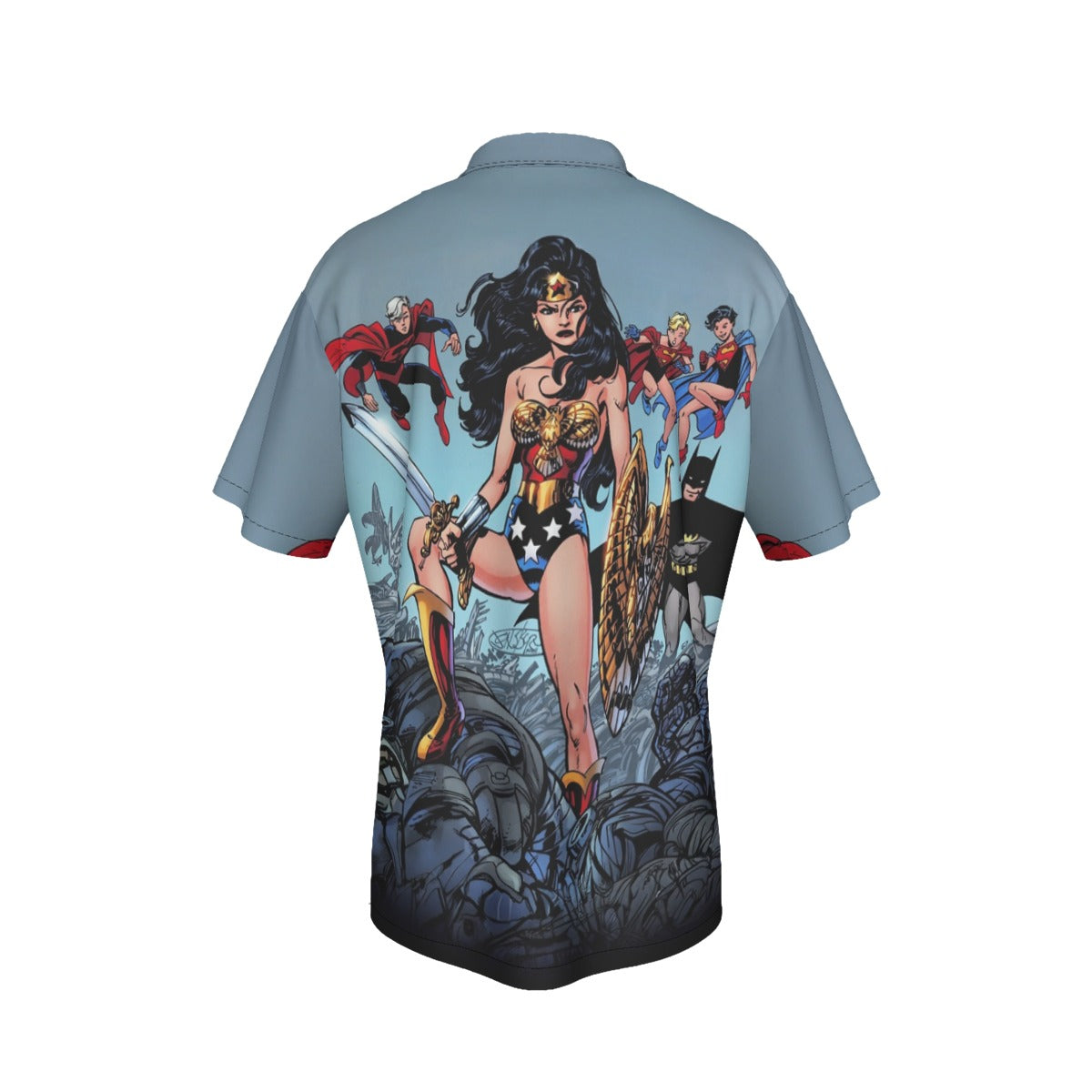GENERATIONS 3 WONDER WOMAN All Over Print Shirt & Tank Top - JOHN BYRNE ART