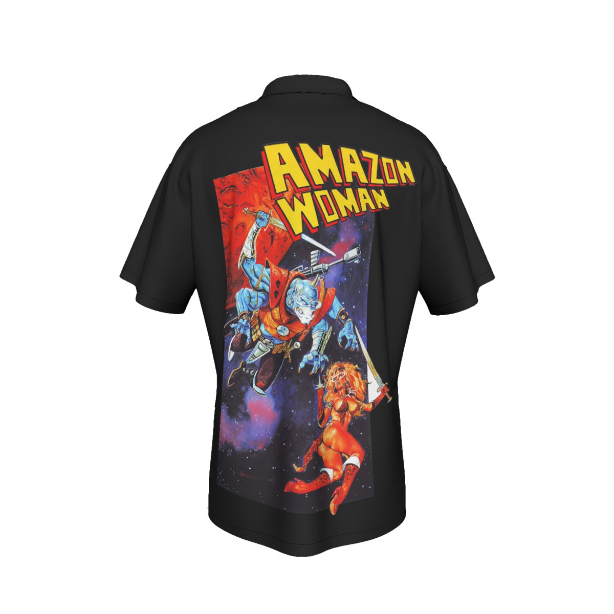 AMAZON WOMAN 2 ALL OVER PRINT SHIRT AND TANK TOP - Tom Simonton ART