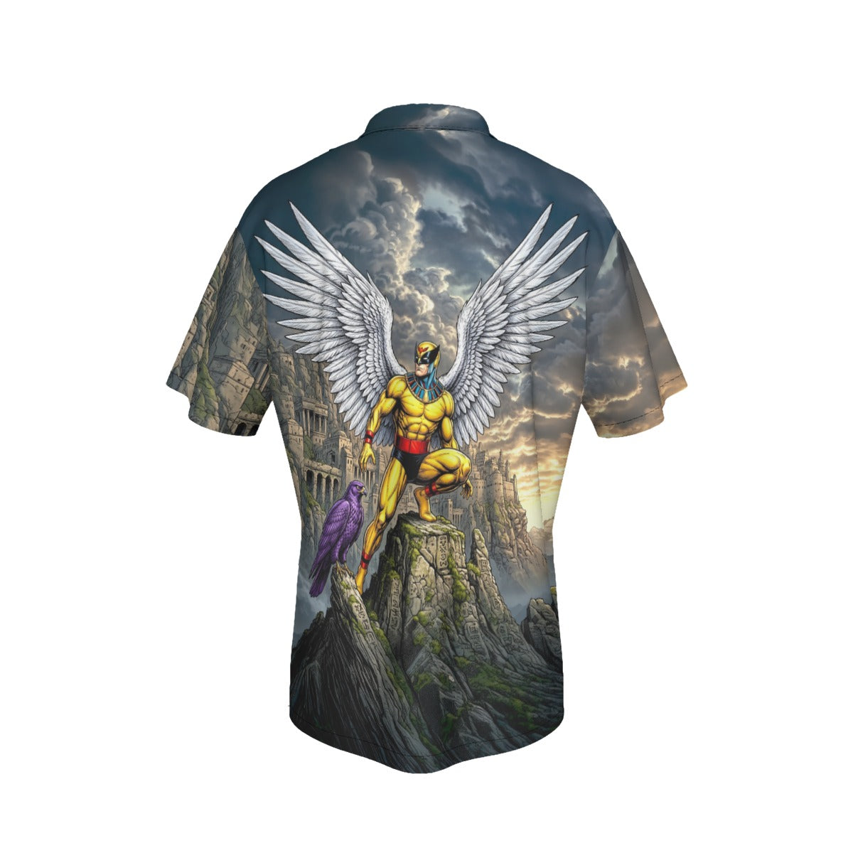 BIRDMAN GO All Over Print Shirt & Tank Top - OROIGINAL ART BY EKA