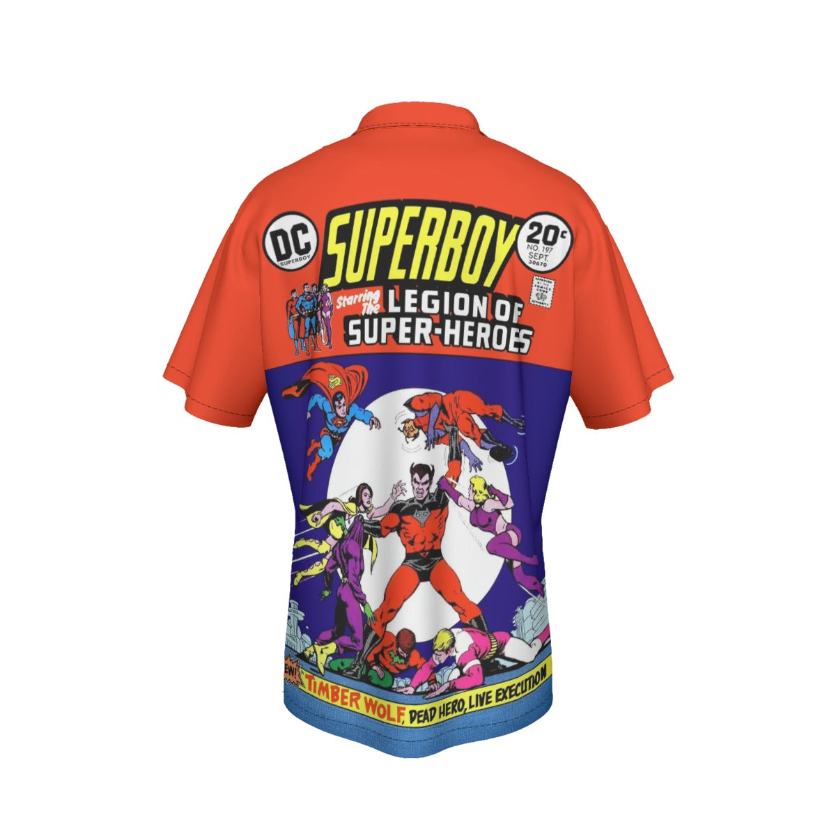 SUPERBOY 197 OVER PRINT SHIRT AND TANK TOP