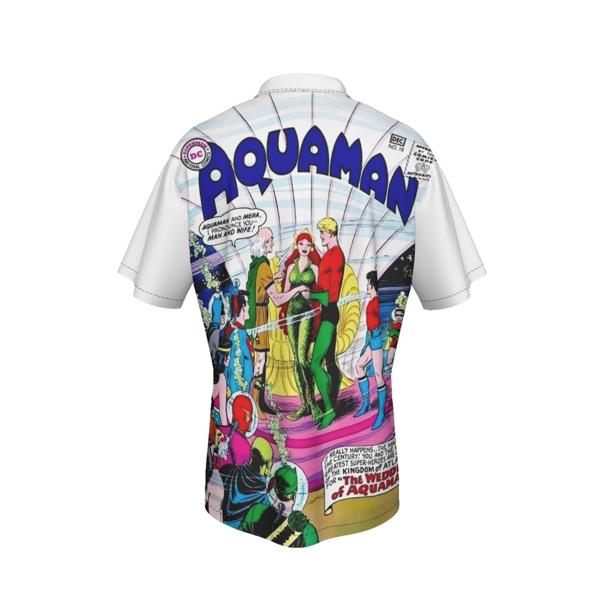AQUAMAN 18 All Over Print Shirt & Tank Top - MERA