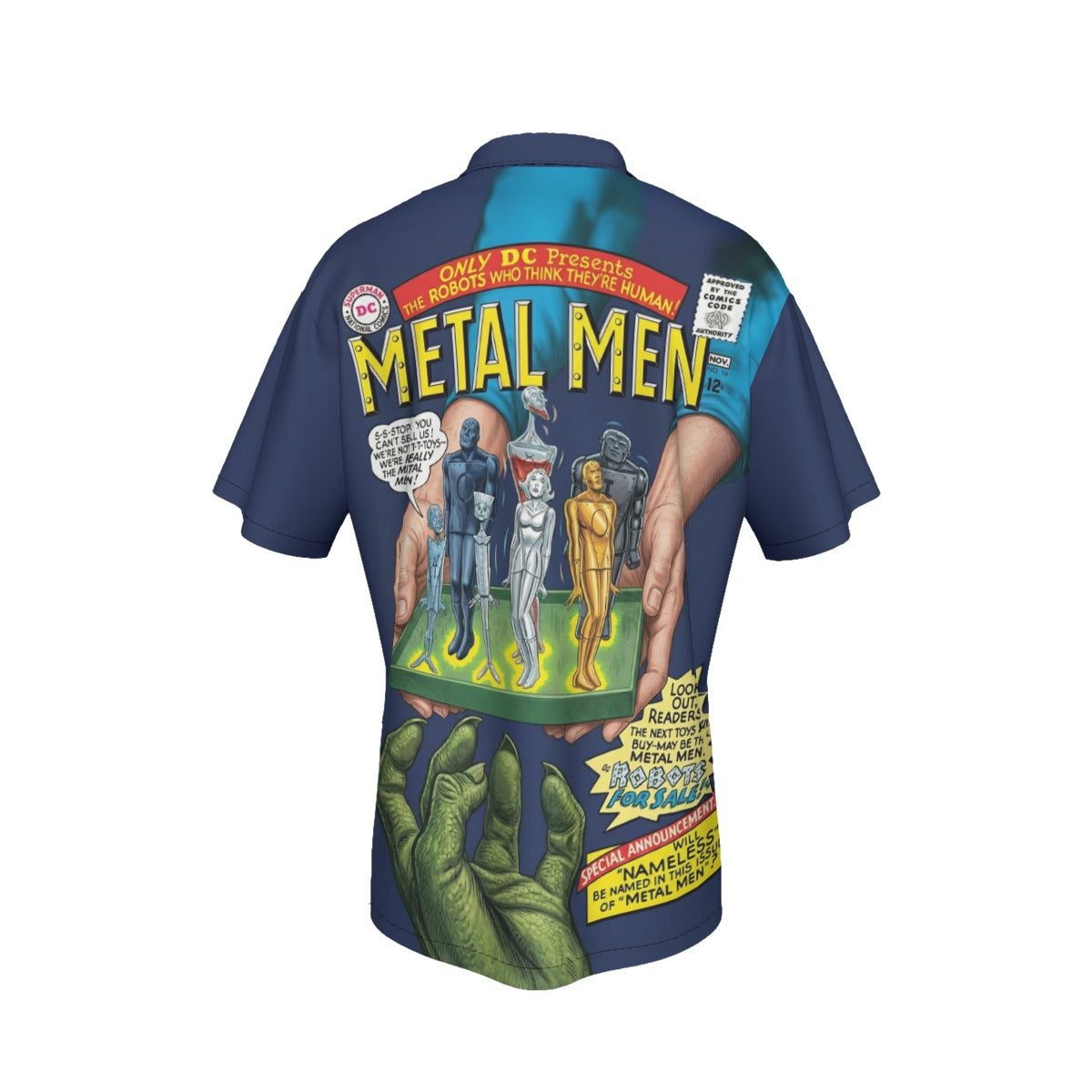 METAL MEN 16 All Over Print Shirt & Tank Top