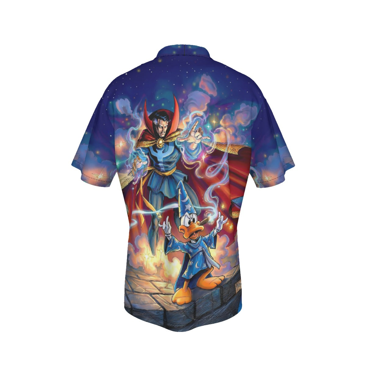 FRANK BRUNNER'S WIZARDS PINUP All Over Print Shirt & Tank Top - DR STRANGE