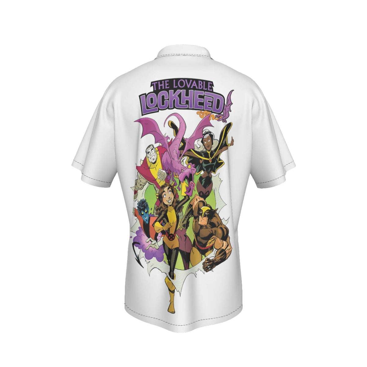 LOVABLE LOCKHEED OVER PRINT SHIRT AND TANK TOP -BOB LAYTON ART