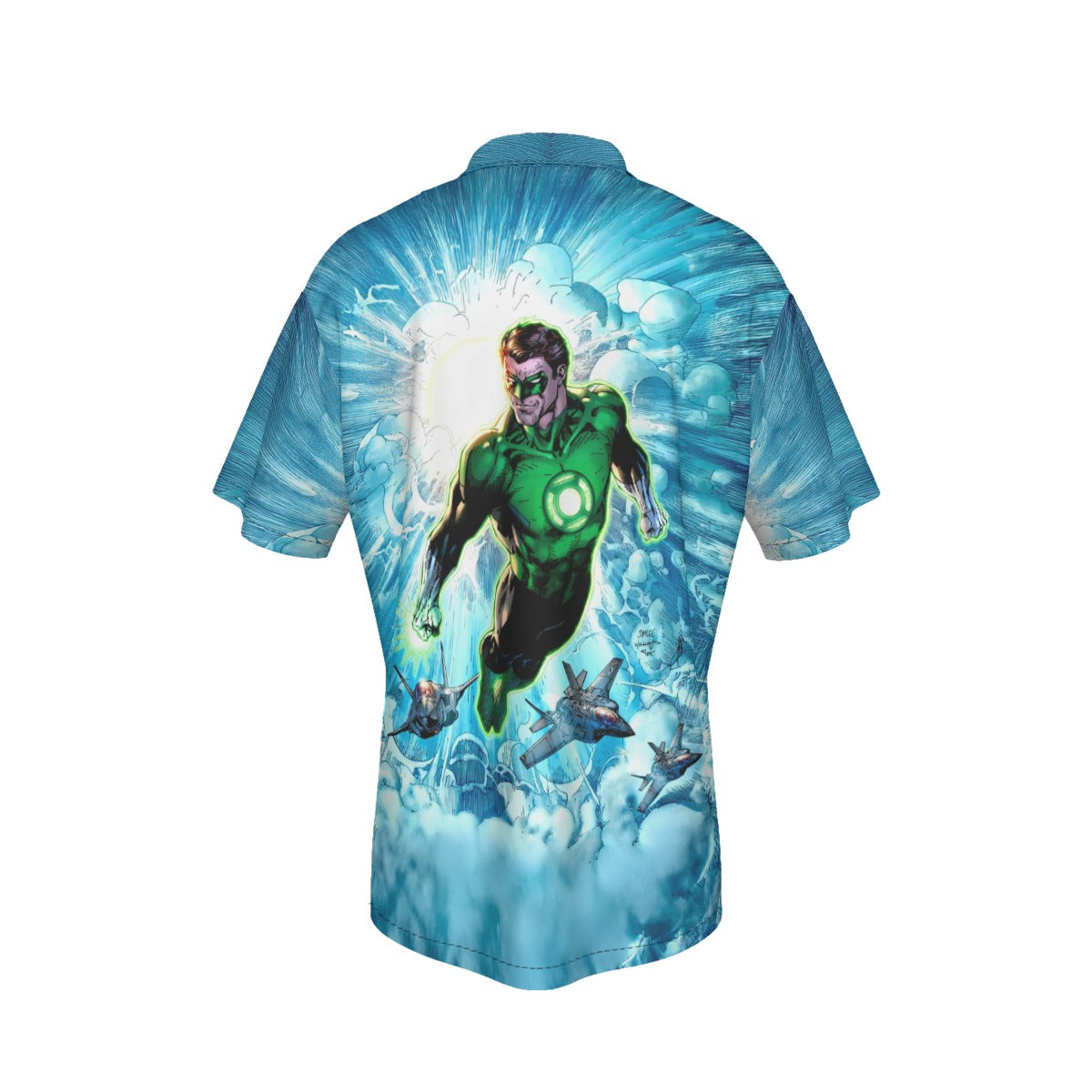 GREEN LANTERN 80TH ANNY All Over Print Shirt & Tank Top - JIM LEE ART