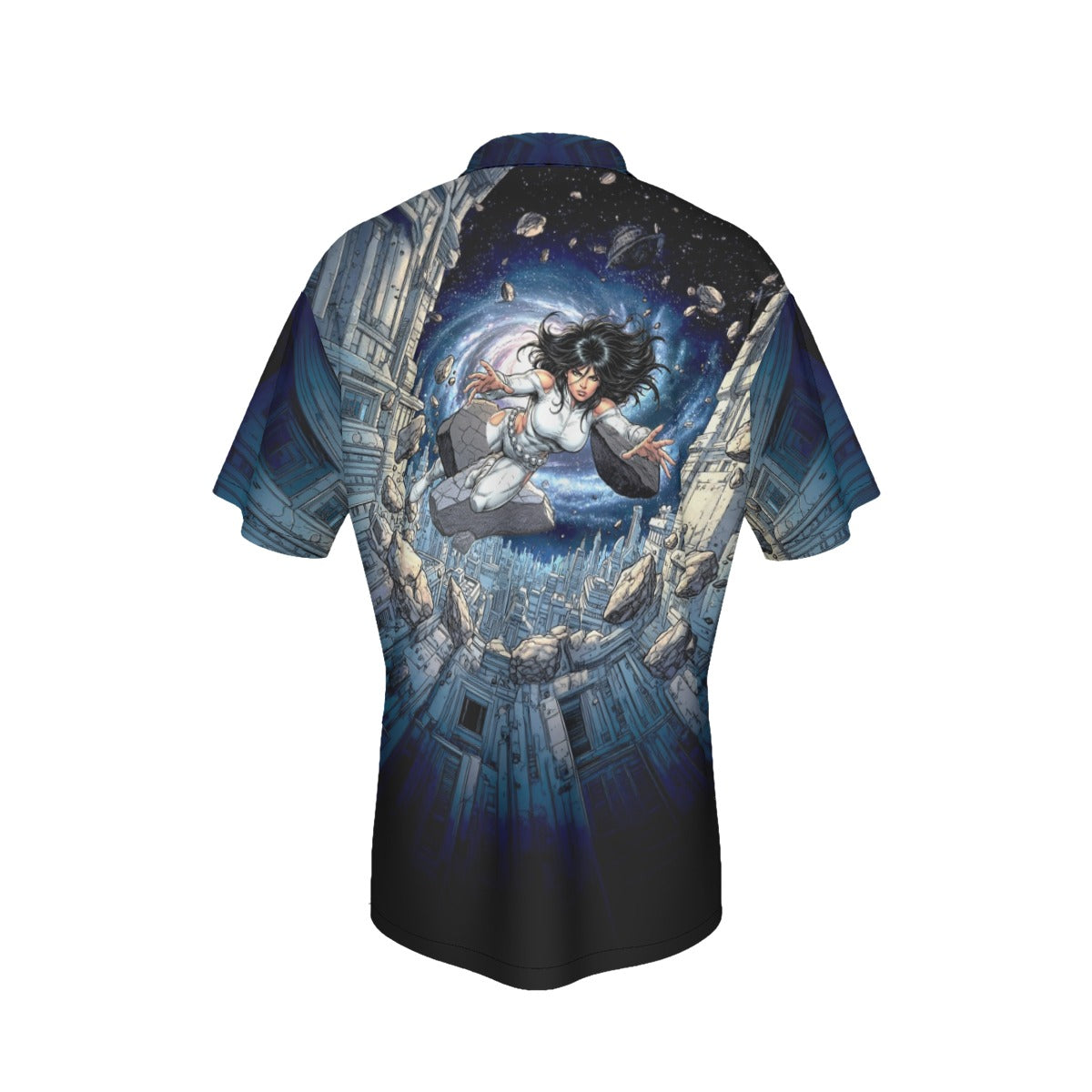 PHANTOM GIRL GO All Over Print Shirt & Tank Top - ORIGINAL ART BY EKA