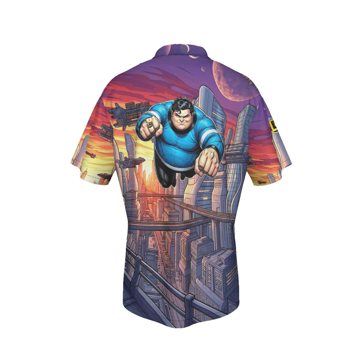 BOUNCING BOY RUSH ALL OVER PRINT SHIRT AND TANK TOP - ORIGINAL ART BY EKA