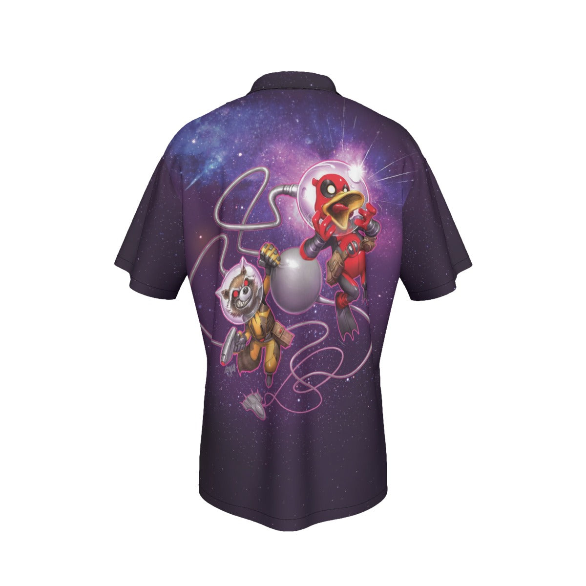 DEADPOOL THE DUCK 2 All Over Print Shirt & Tank Top- ROCKET RACCOON