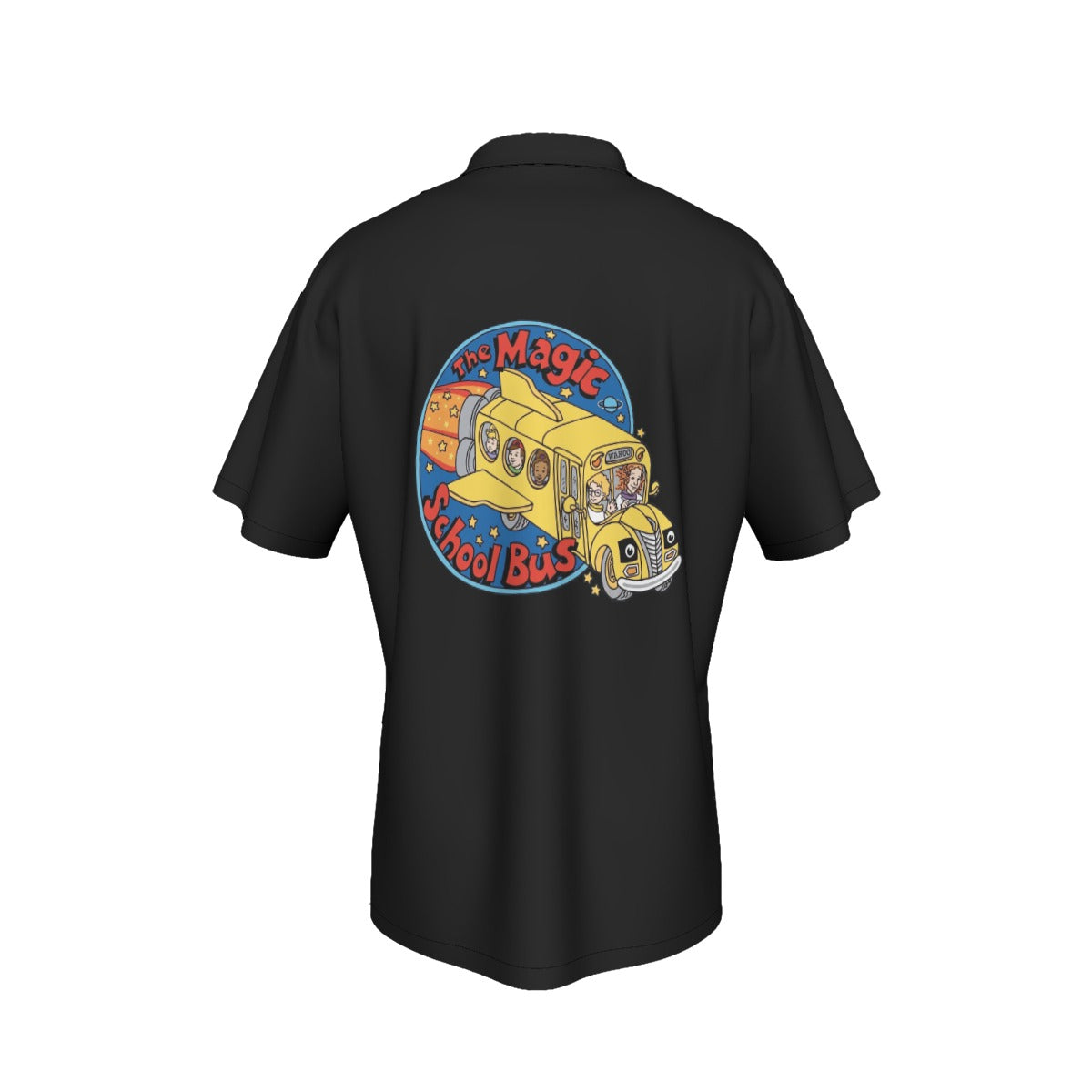 MAGIC SCHOOL BUS Over Print Shirt & Tank Top