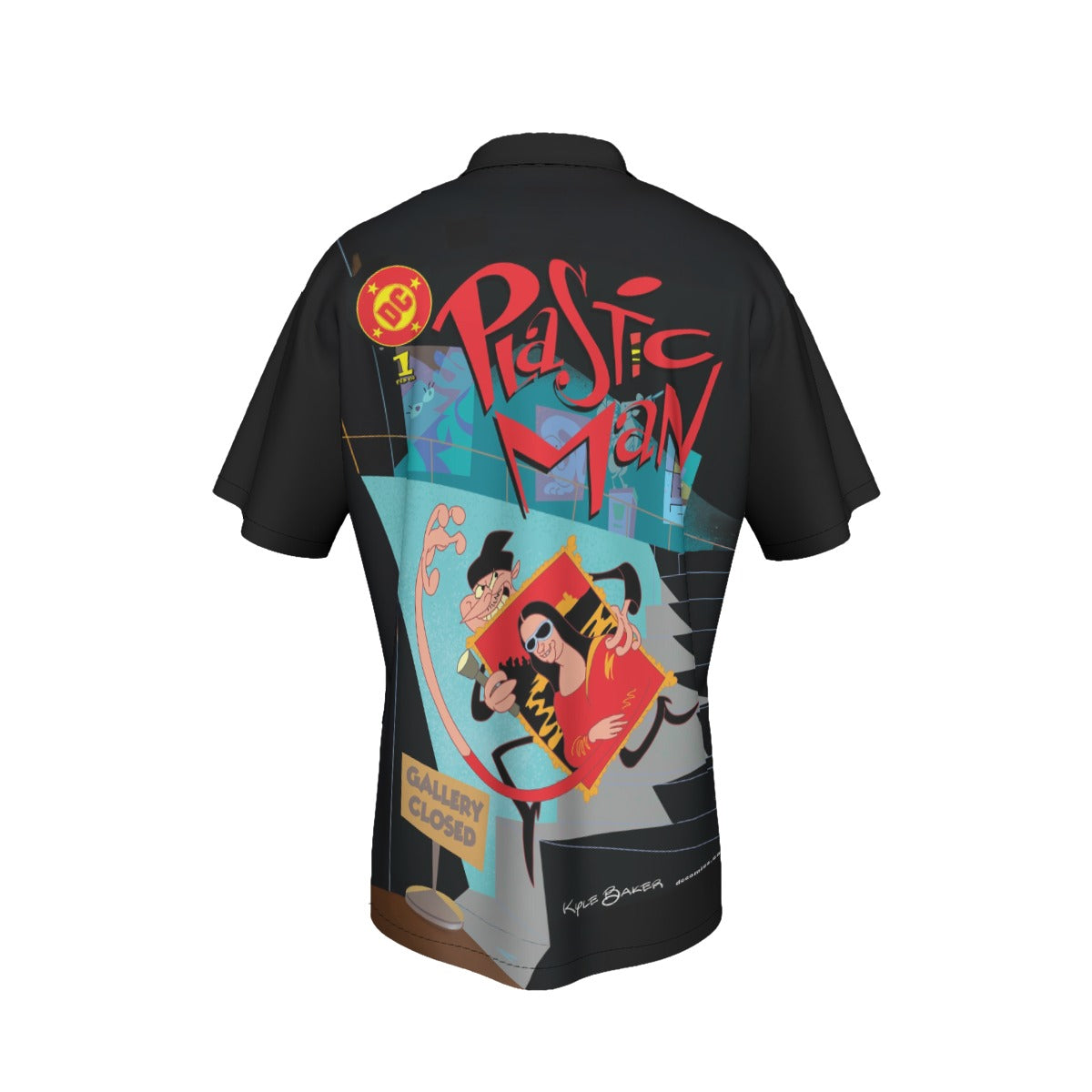 PLASTIC MAN 1 V4 ALL OVER PRINT SHIRT AND TANK TOP