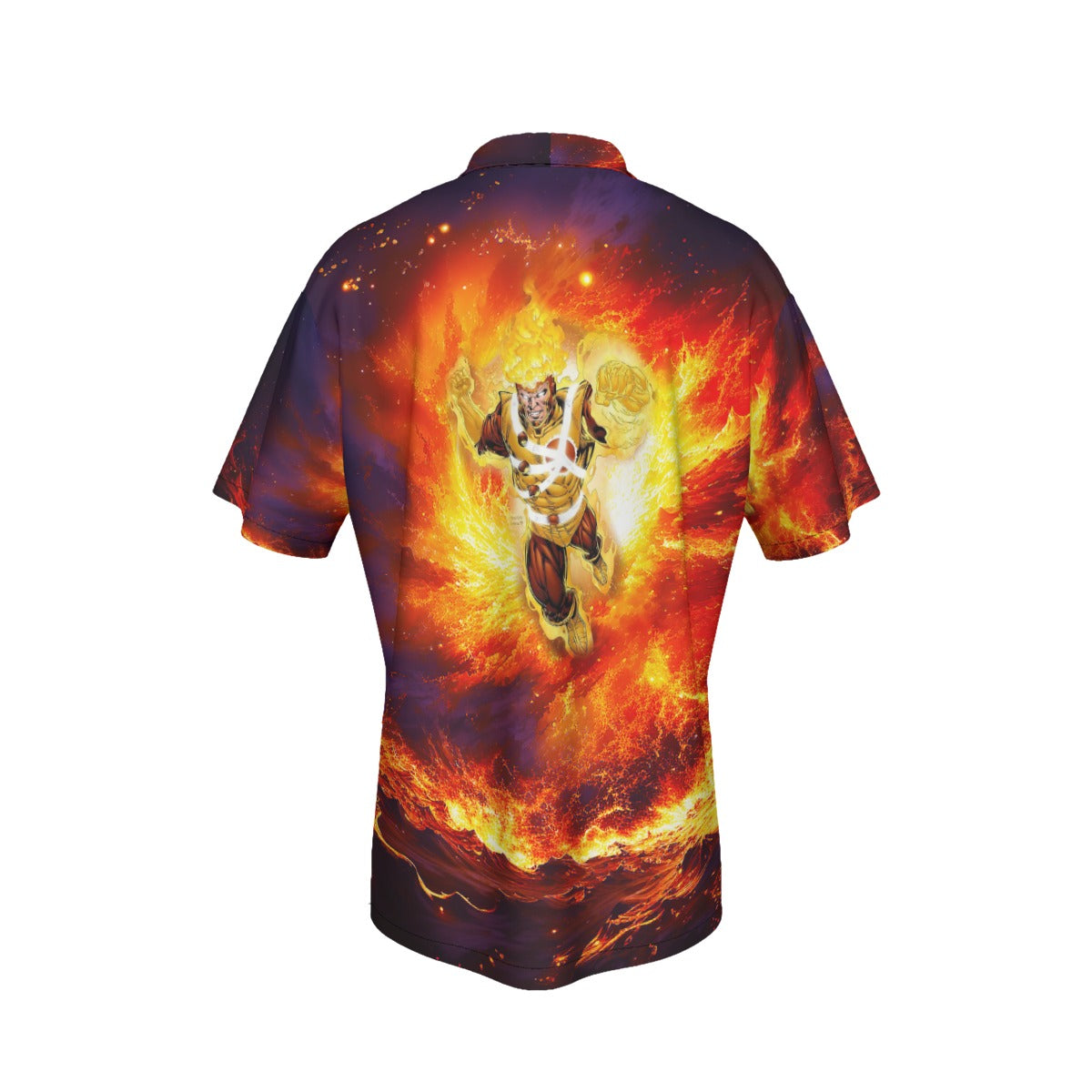 FIRESTORM BURST OVER PRINT SHIRT AND TANK TOP - REFRESH