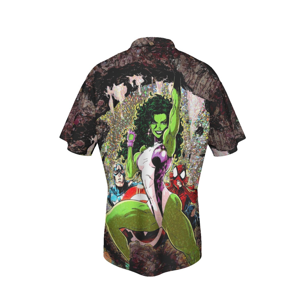 SHE-HULK 1 V2 OVER PRINT SHIRT AND TANK TOP- KAARE ANDREWS VARIANT