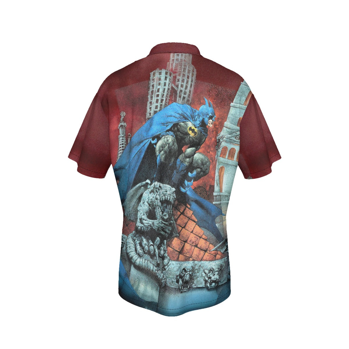 BATMAN PINUP ALL OVER PRINT SHIRT AND TANK TOP - CARL CRITSCHLOW ART