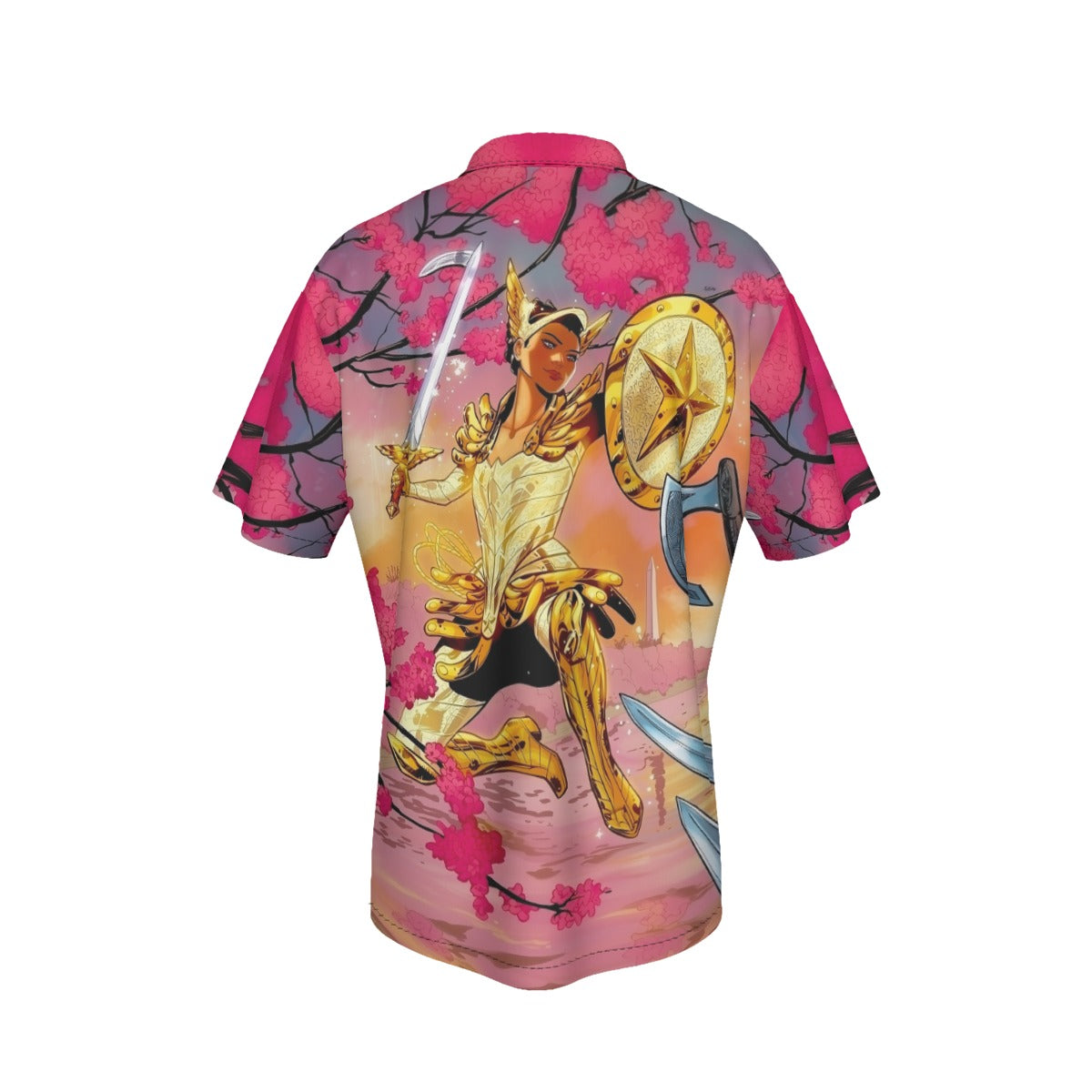 DARK CRISIS WONDER WOMAN PHOTO VAR ALL OVER PRINT SHIRT AND TANK TOP