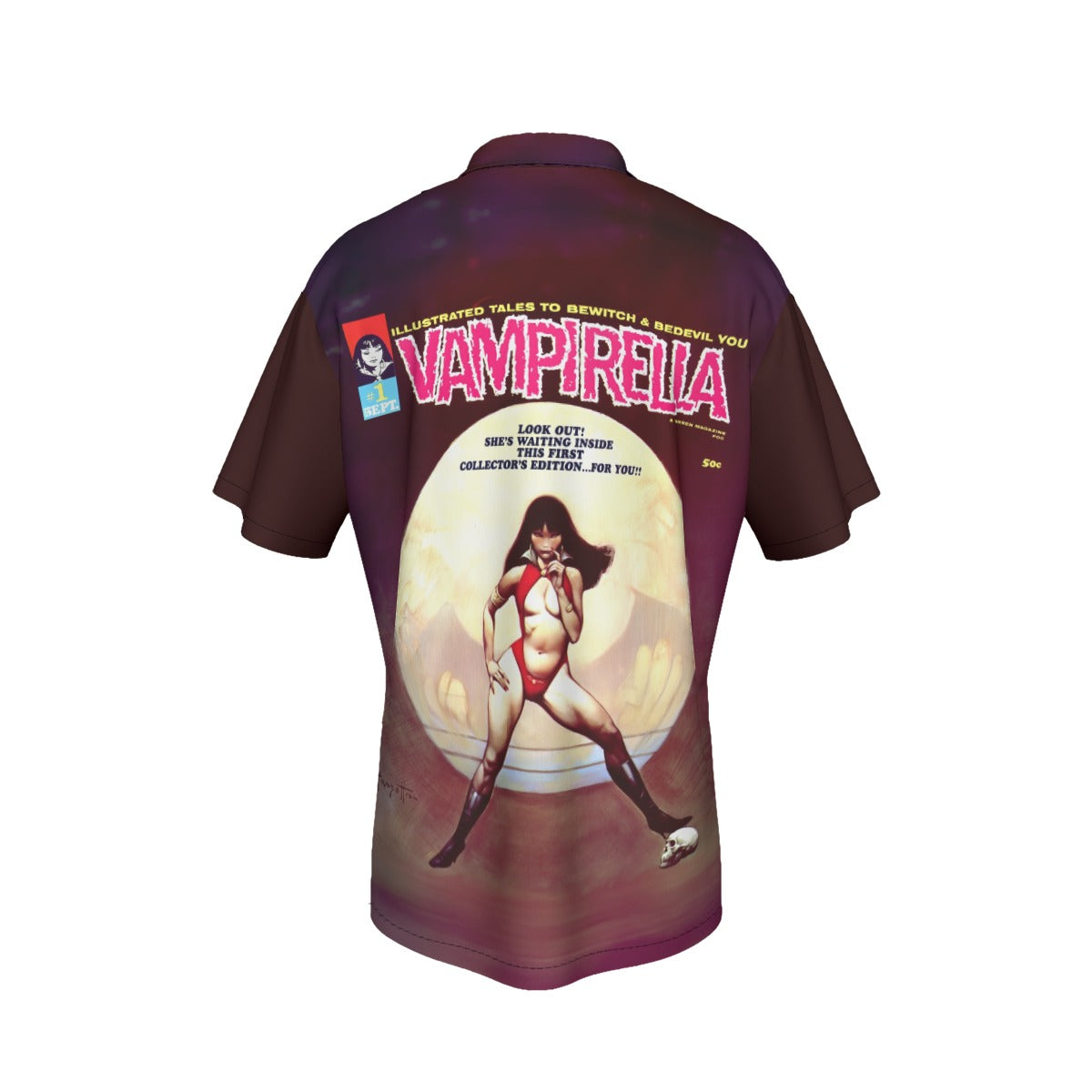 VAMPIRELLA 1 ALL OVER PRINT SHIRT AND TANK TOP
