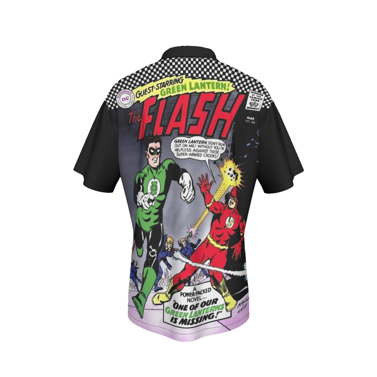 FLASH 168 ALL OVER PRINT SHIRT AND TANK TOP