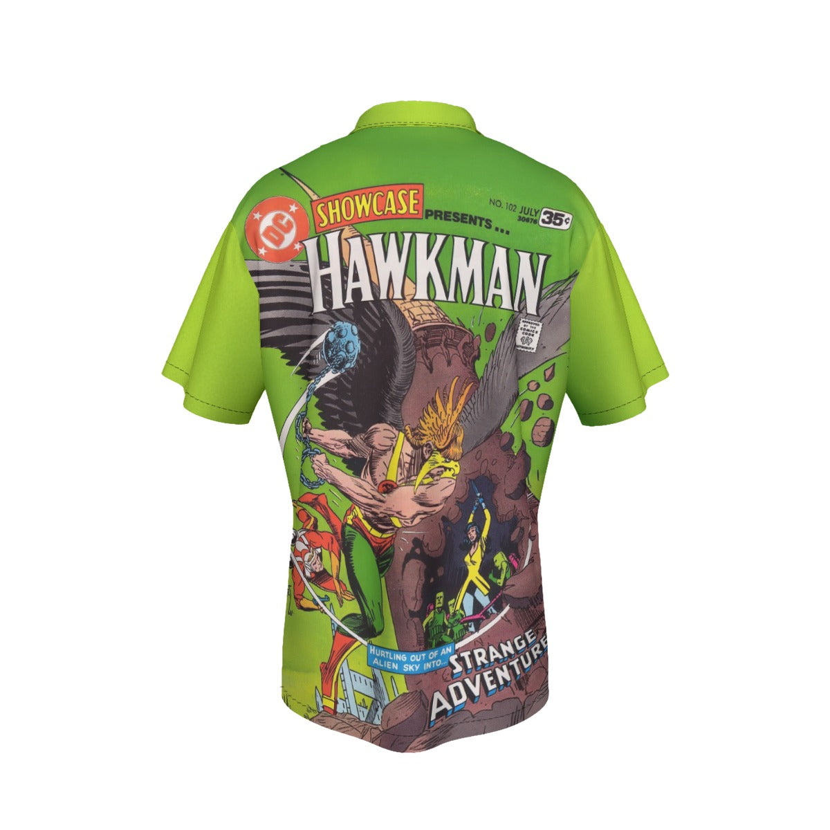 SHOWCASE 102 All Over Print Shirt & Tank Top - HAWKMAN