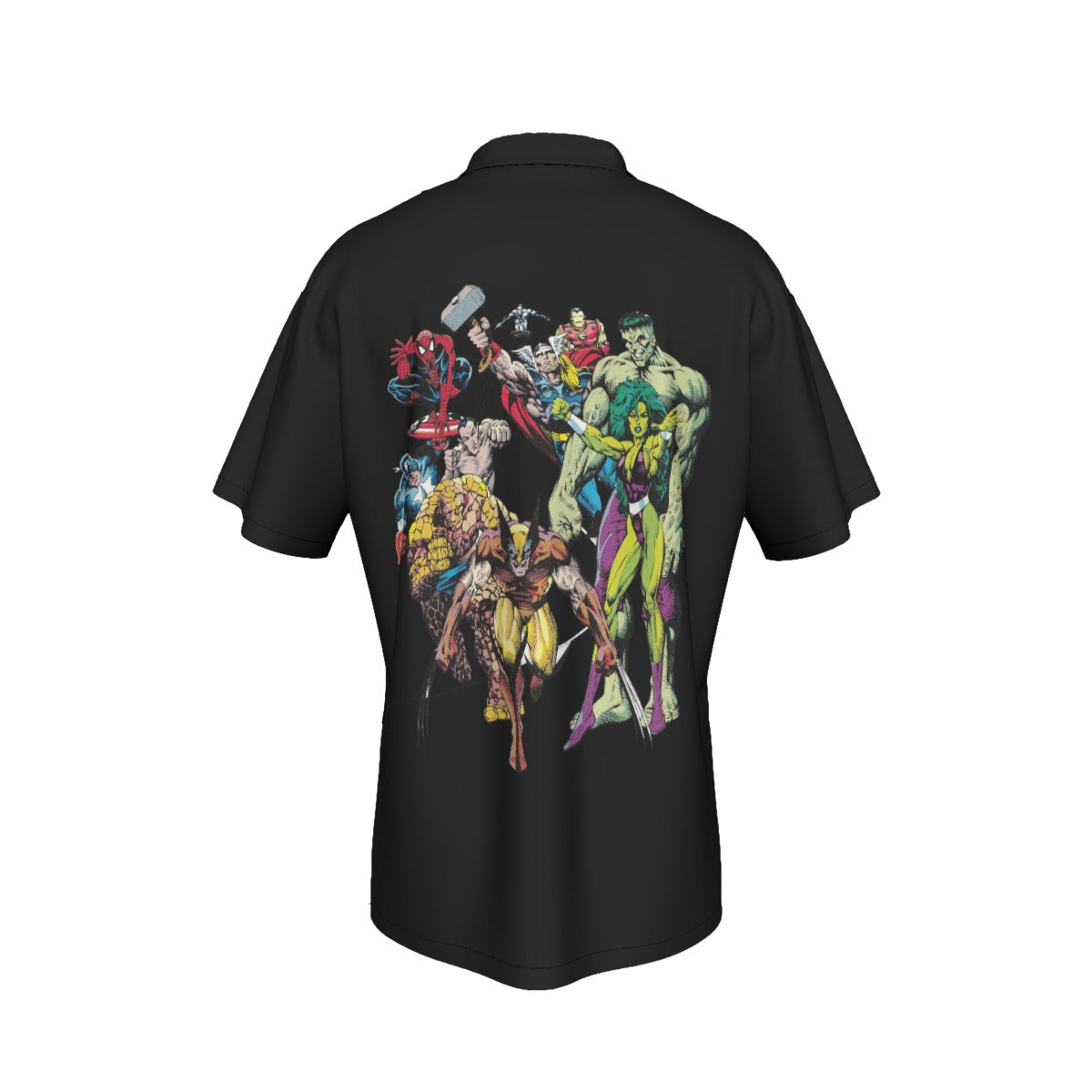 MARVEL SUPERHEROES SUMMER FUN All Over Print Shirt & Tank Top