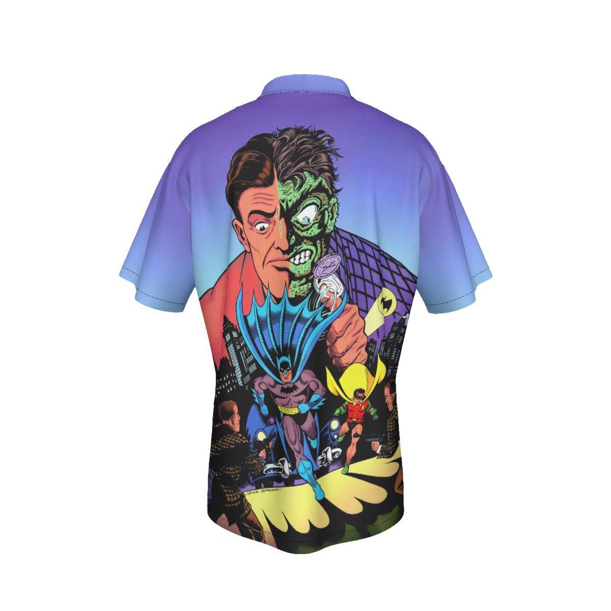 TWO FACE STRIKE TWICE 1 ALL OVER PRINT SHIRT AND TANK TOP