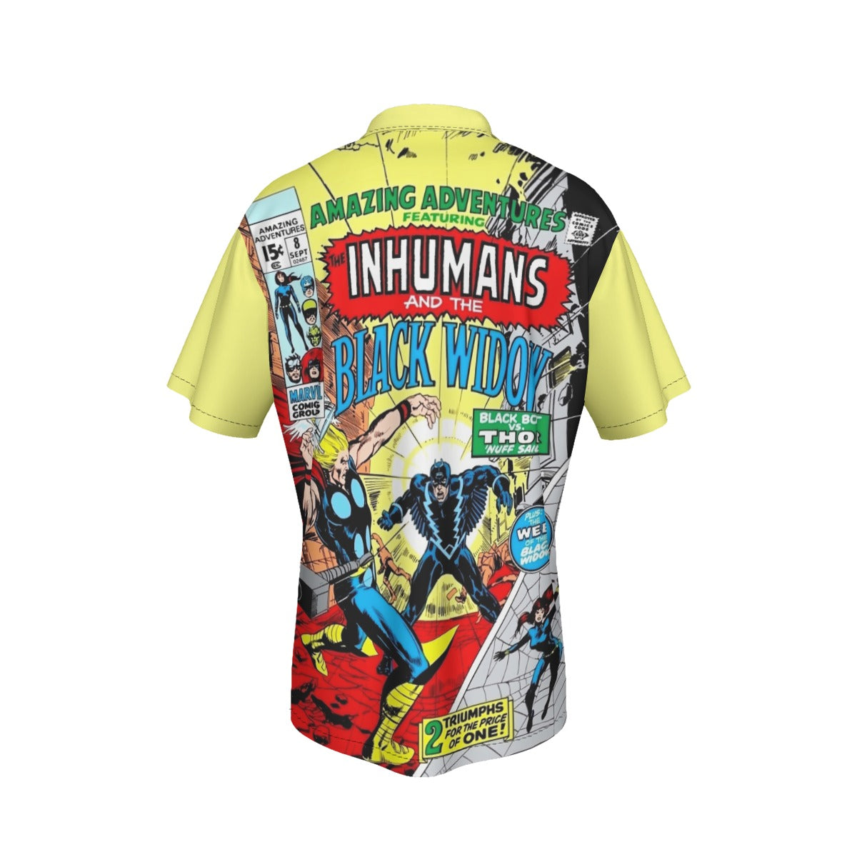 AMAZING ADVENTURES 8 ALL OVER PRINT SHIRT AND TANK TOP