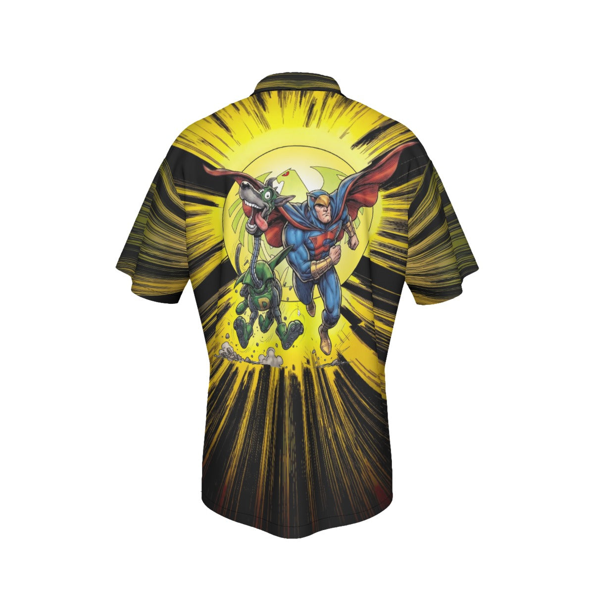 FALCON AND DYNOMUTT GO All Over Print Shirt & Tank Top - ORIGINAL ART BY EKA