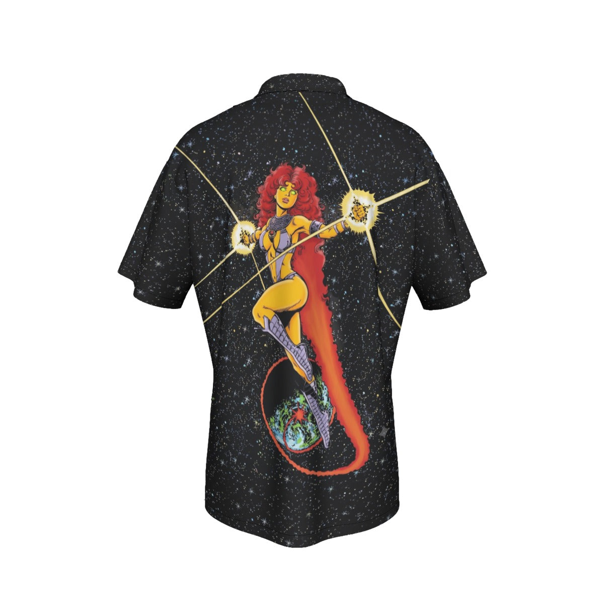 STARFIRE PIN UP All Over Print Shirt & Tank Top-GEORGE PEREZ ART