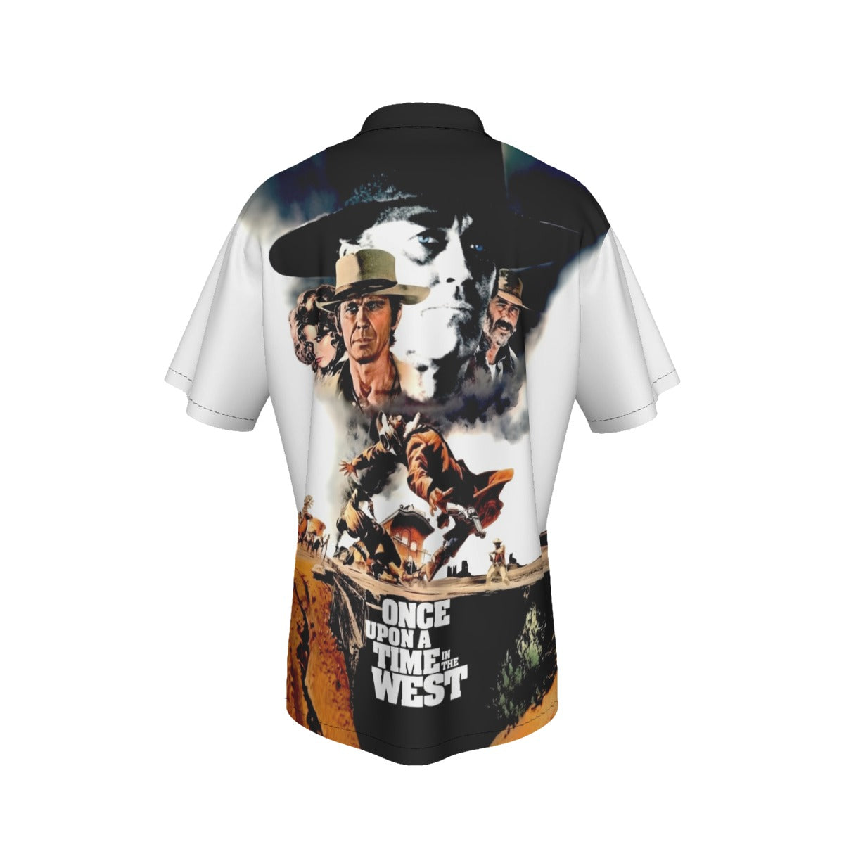 ONCE UPON A TIME IN THE WEST MOVIE POSTER ALL OVER PRINT SHIRT AND TANK TOP