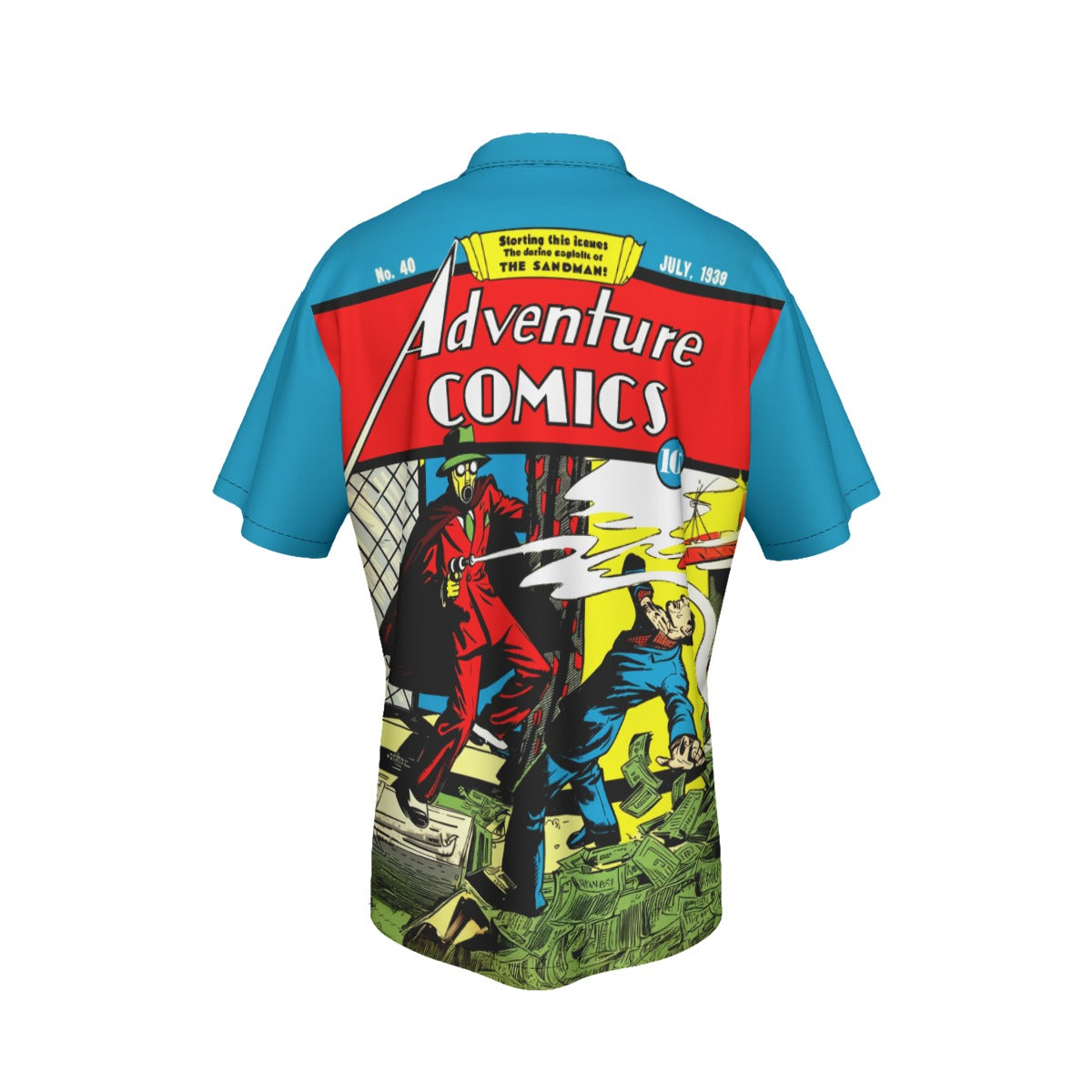 ADVENTURE COMICS 40 All Over Print Shirt & Tank Top - SANDMAN