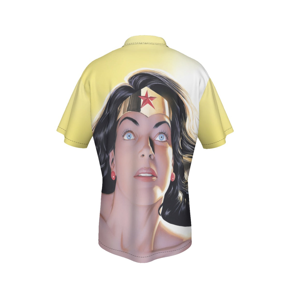 WONDER WOMAN FACE All Over Print Shirt & Tank Top - ALEX ROSS ART