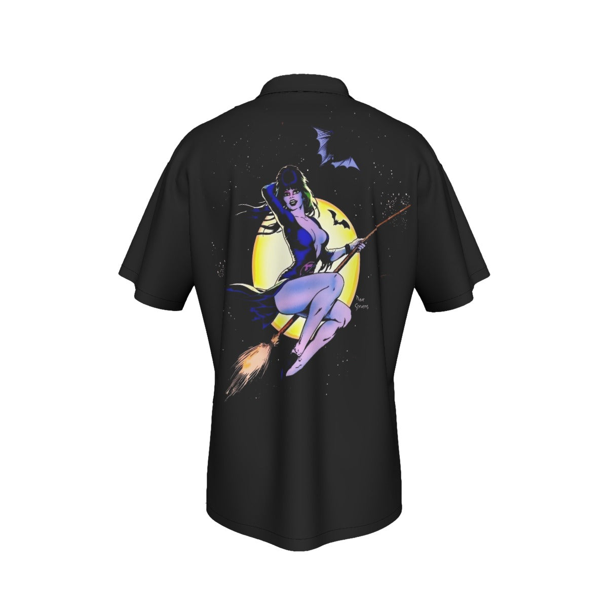 ELVIRA THE WITCH ALL OVER PRINT SHIRT AND TANK TOP