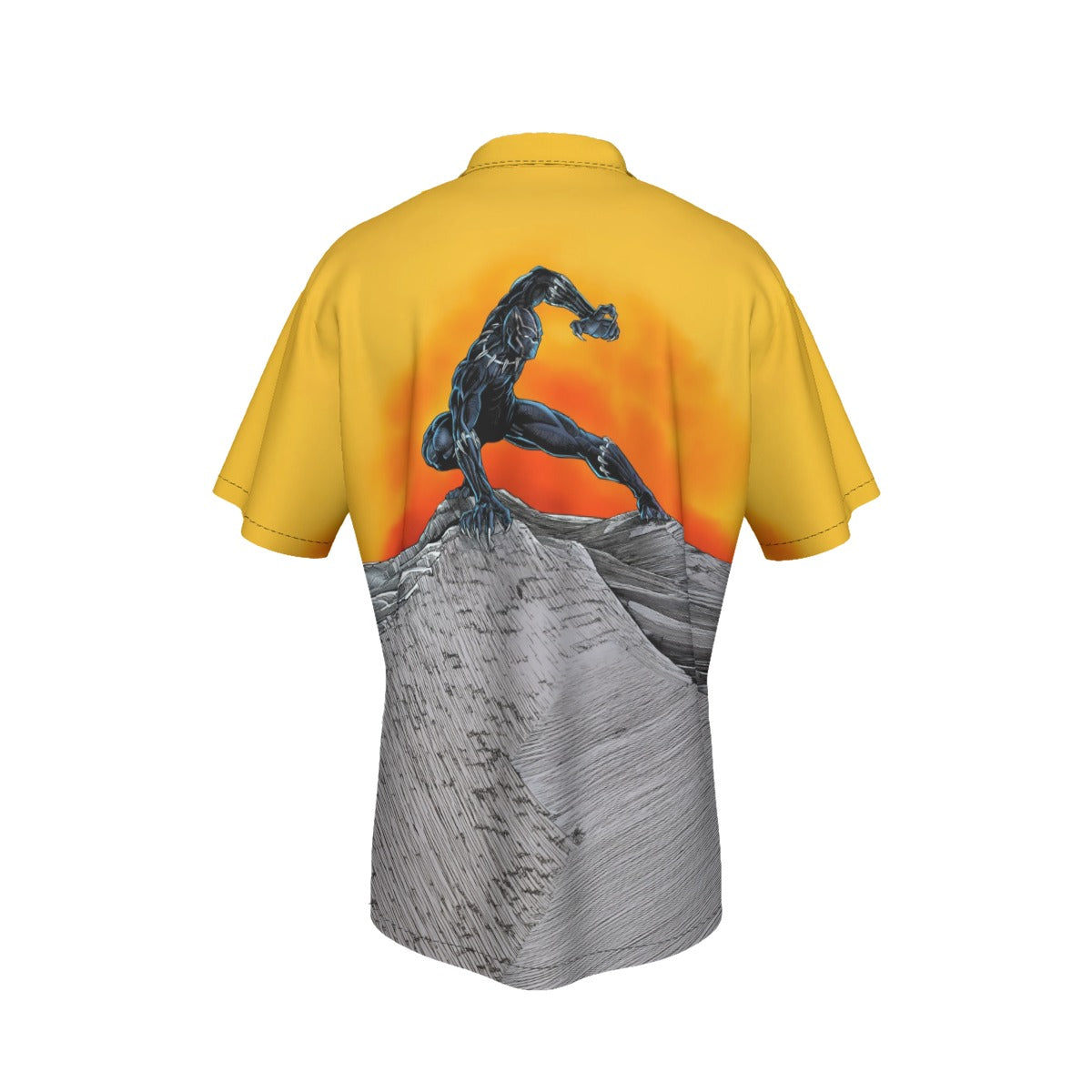 BLACK PANTHER PIN UP All Over Print Shirt & Tank Top -Seba Guidobono ART
