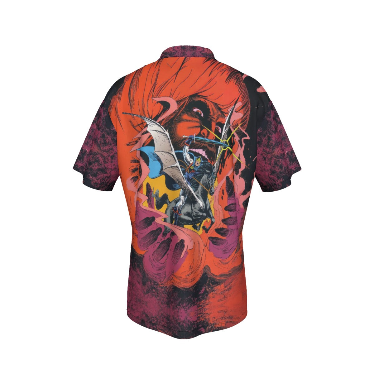 MARVEL FANFARE 40 All Over Print Shirt & Tank Top - BLACK KNIGHT