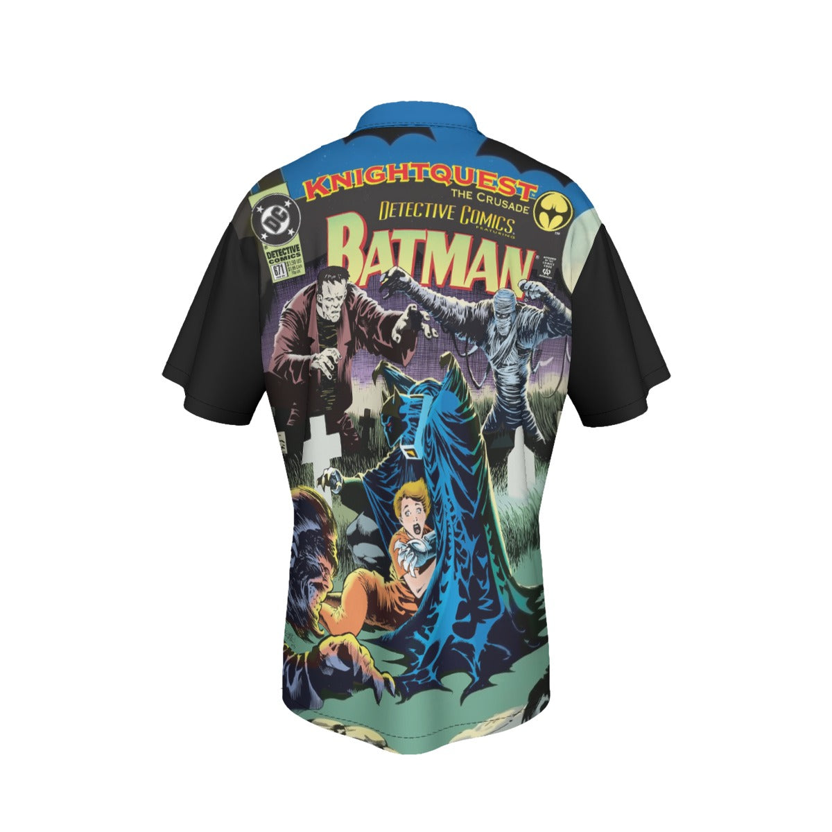 DETECTIVE 671 ALL OVER PRINT SHIRT AND TANK TOP KELLEY JONES ART