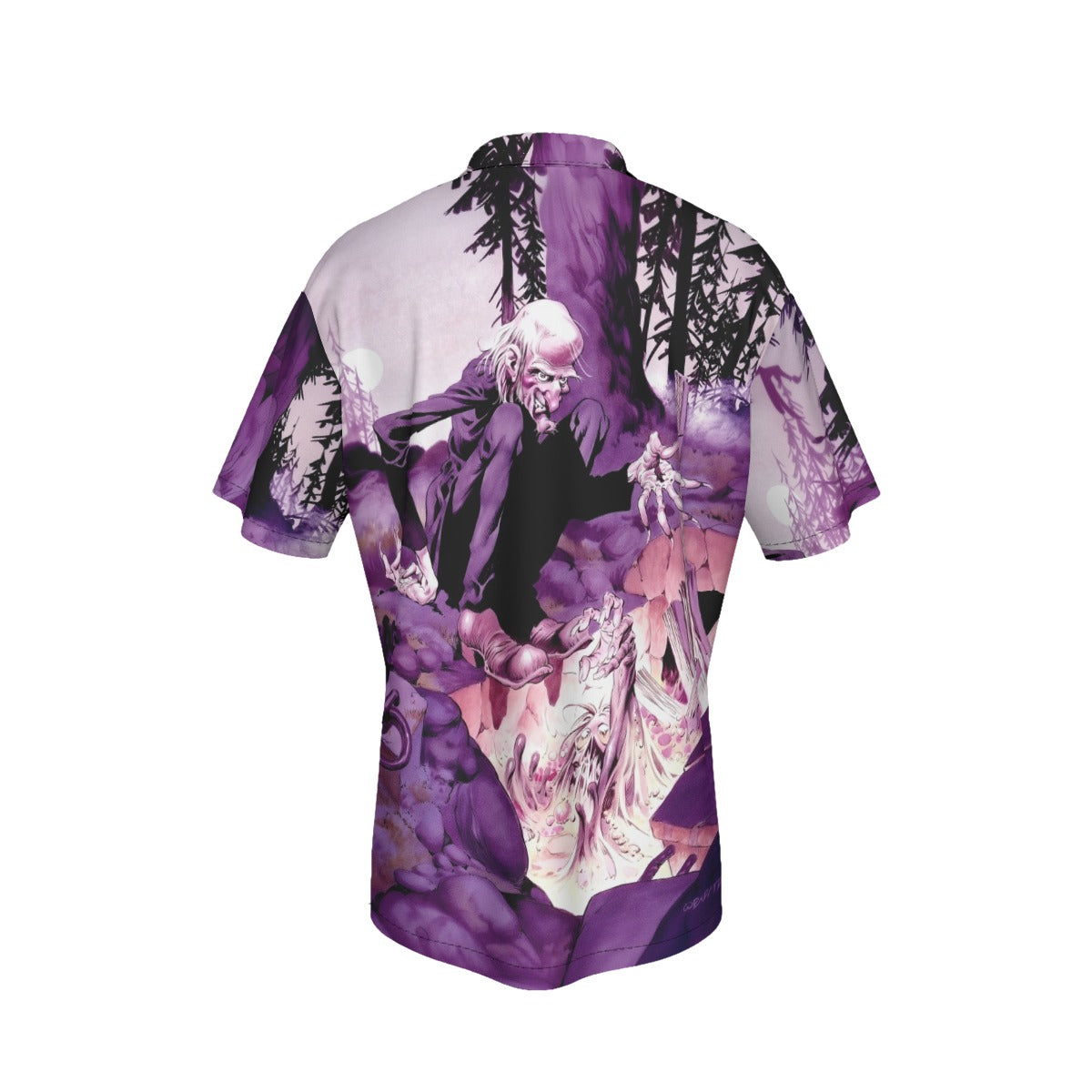 CREEPY PINUP ALL OVER PRINT SHIRT AND TANK TOP-BERNIE WRIGHTSON