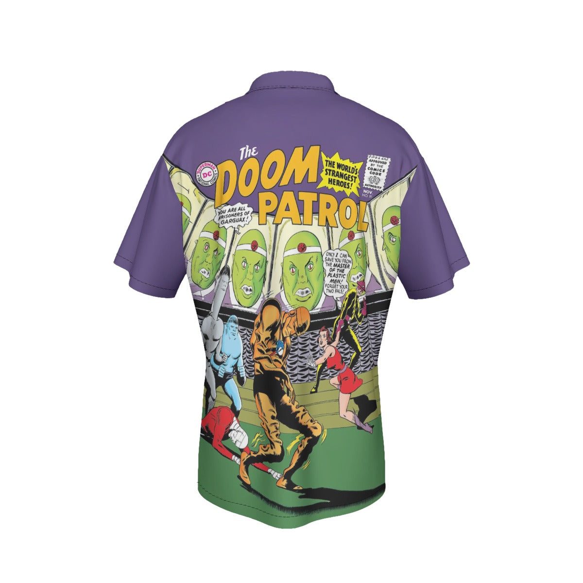 DOOM PATROL 91 READY OVER PRINT SHIRT AND TANK TOP - FIRST MENTO
