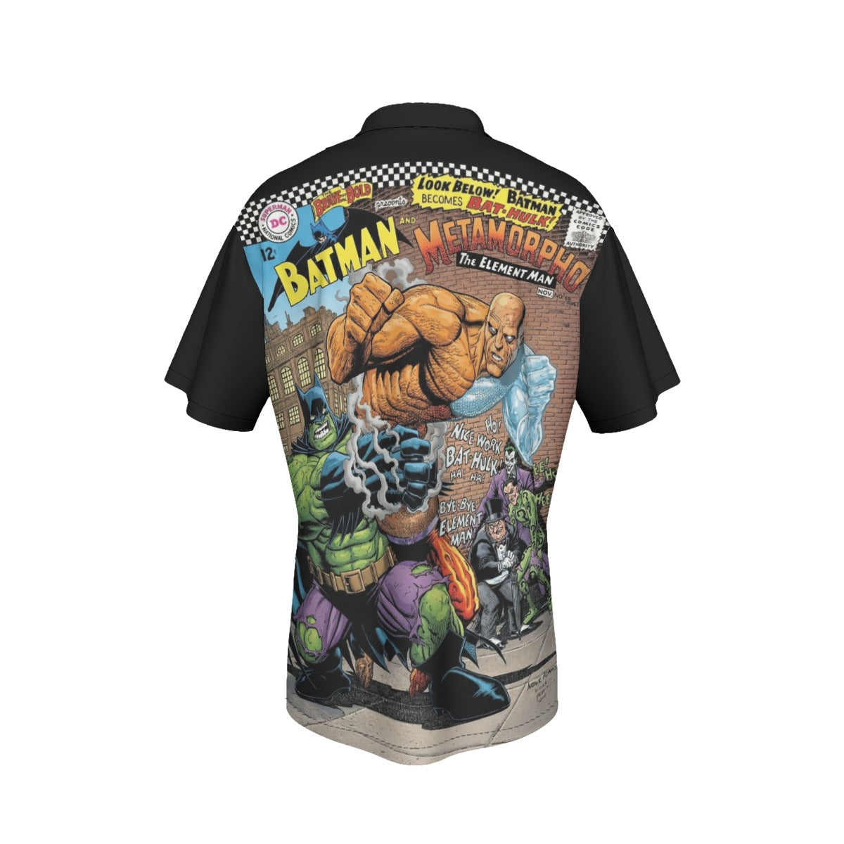 BRAVE AND THE BOLD 69 TRIBUTE TO BATHULK All Over Print Shirt & Tank Top - ARTHU ADAMS ART