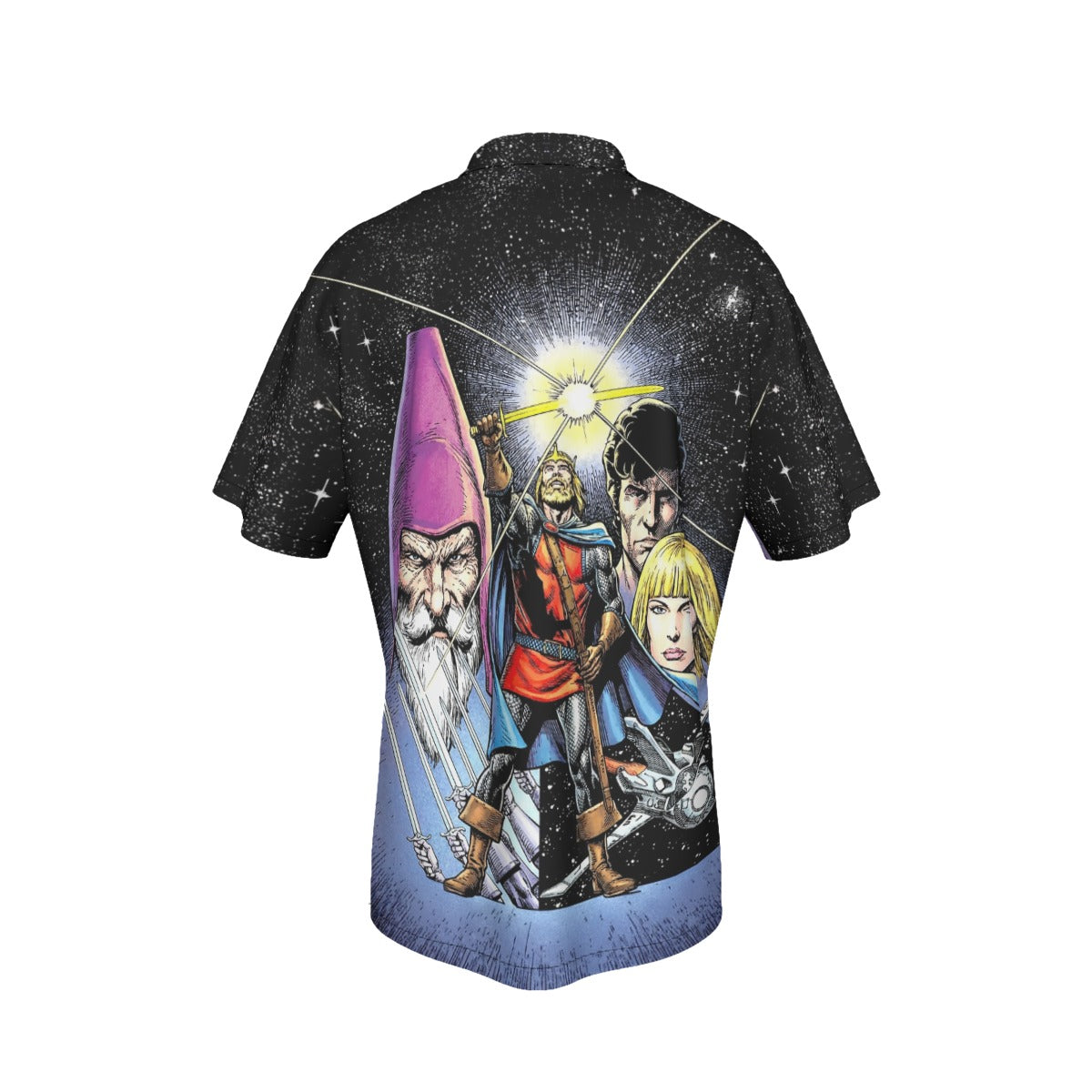 CAMELOT 3000 TRIBUTE ALL OVER PRINT SHIRT AND TANK TOP- ORIGINAL ART