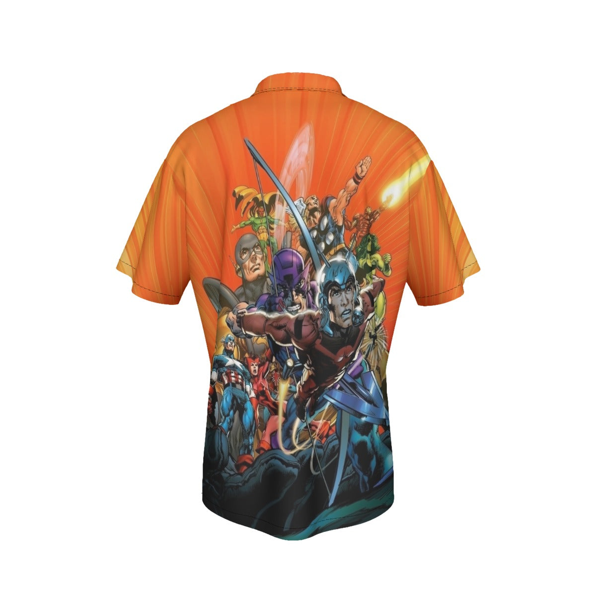 NEW AVENGERS POSTER BY NEAL ADAMS ALL OVER PRINT SHIRT AND TANK TOP