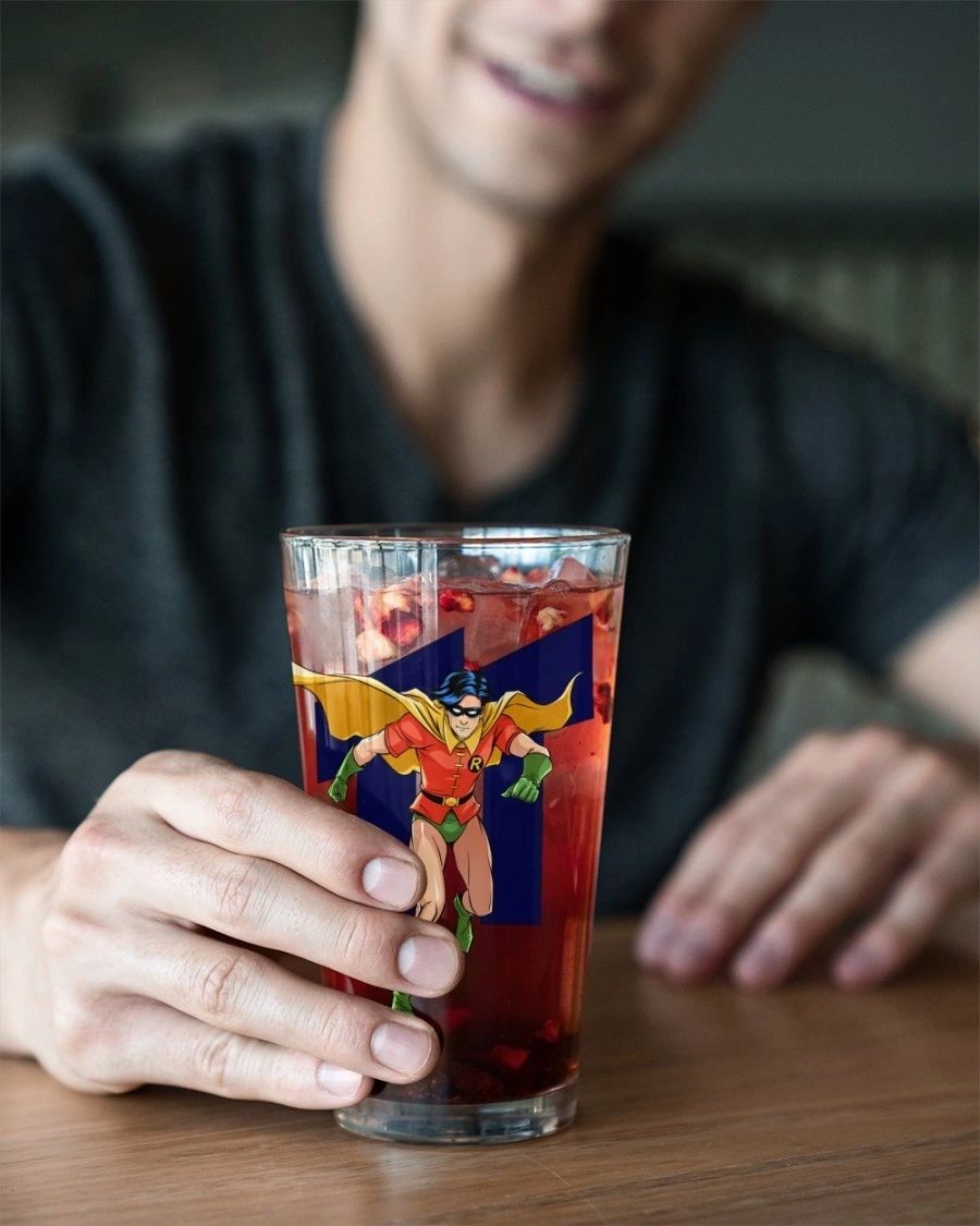 ROBIN TT READY Pint Glass (with Free Shipping)