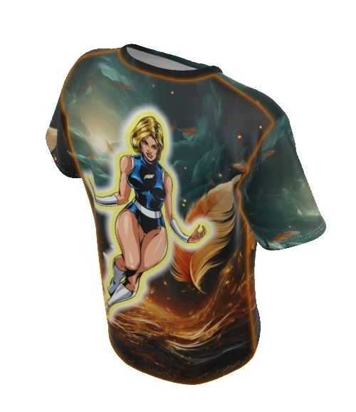 LIGHT LASS READY ALL-OVER PRINT SHIRT AND TANK TOP
