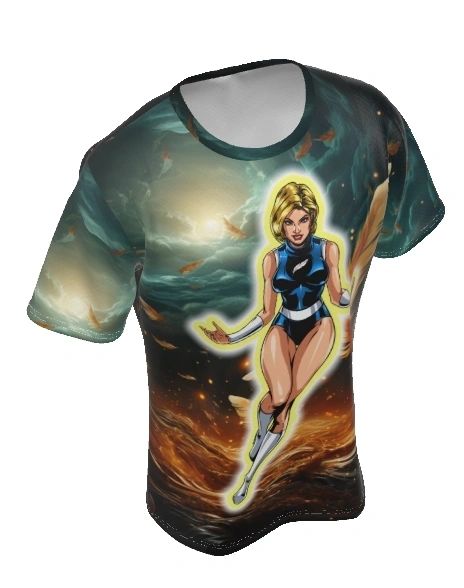 LIGHT LASS READY ALL-OVER PRINT SHIRT AND TANK TOP