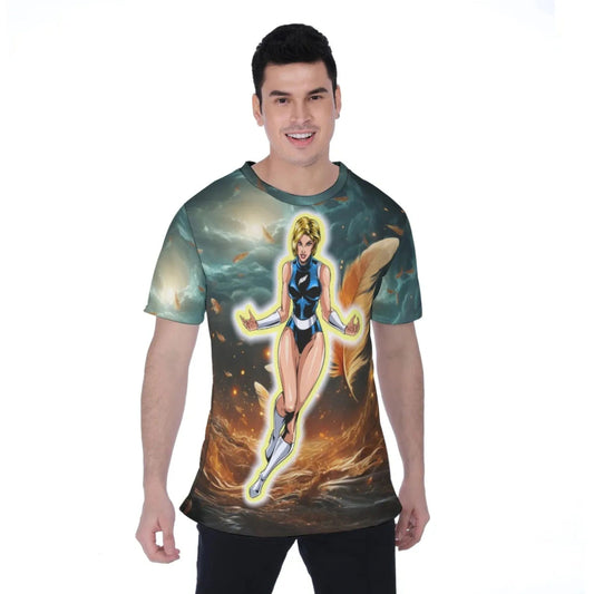 LIGHT LASS READY ALL-OVER PRINT SHIRT AND TANK TOP