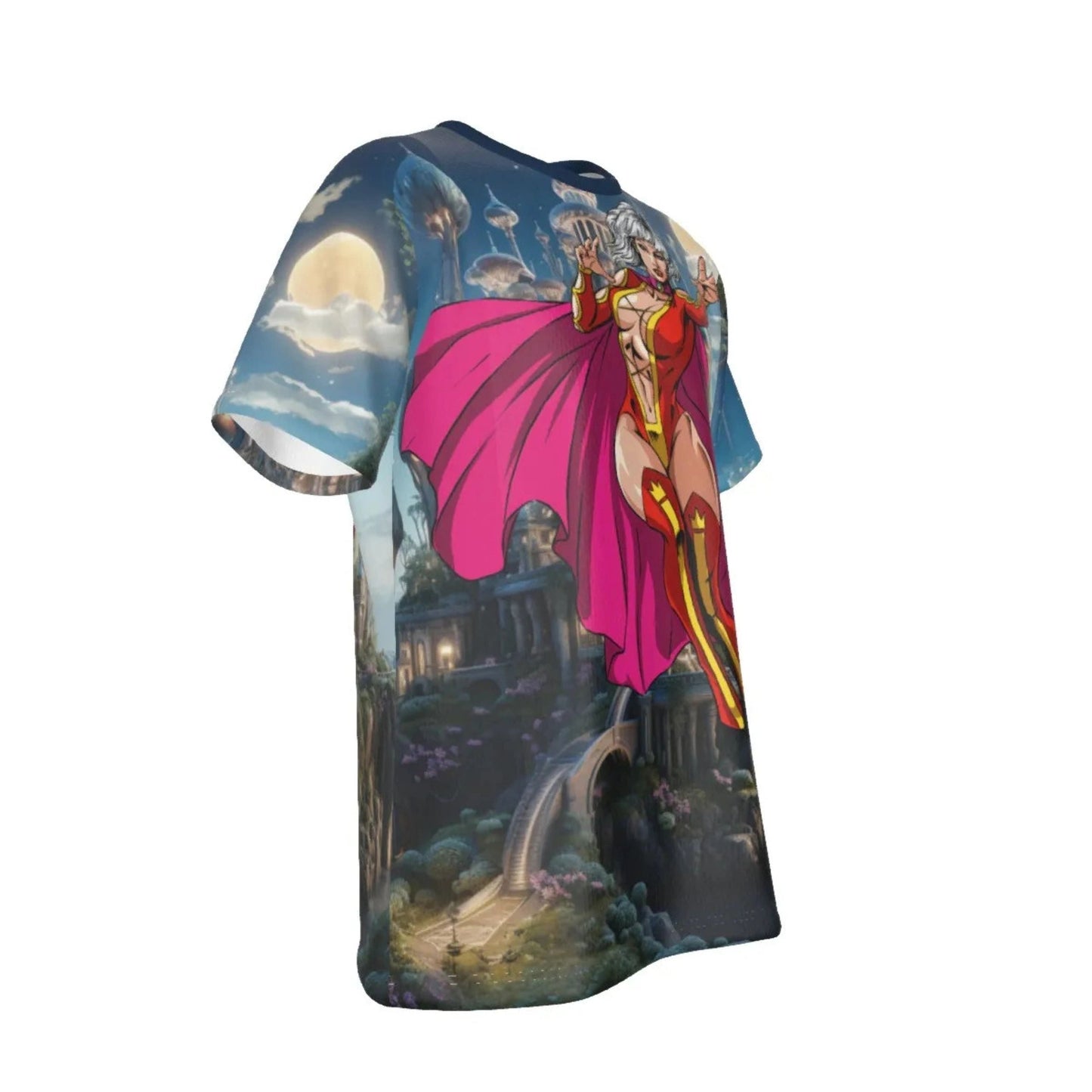 PRINCESS PROJECTRA READY ALL-OVER PRINT SHIRT AND TANK TOP