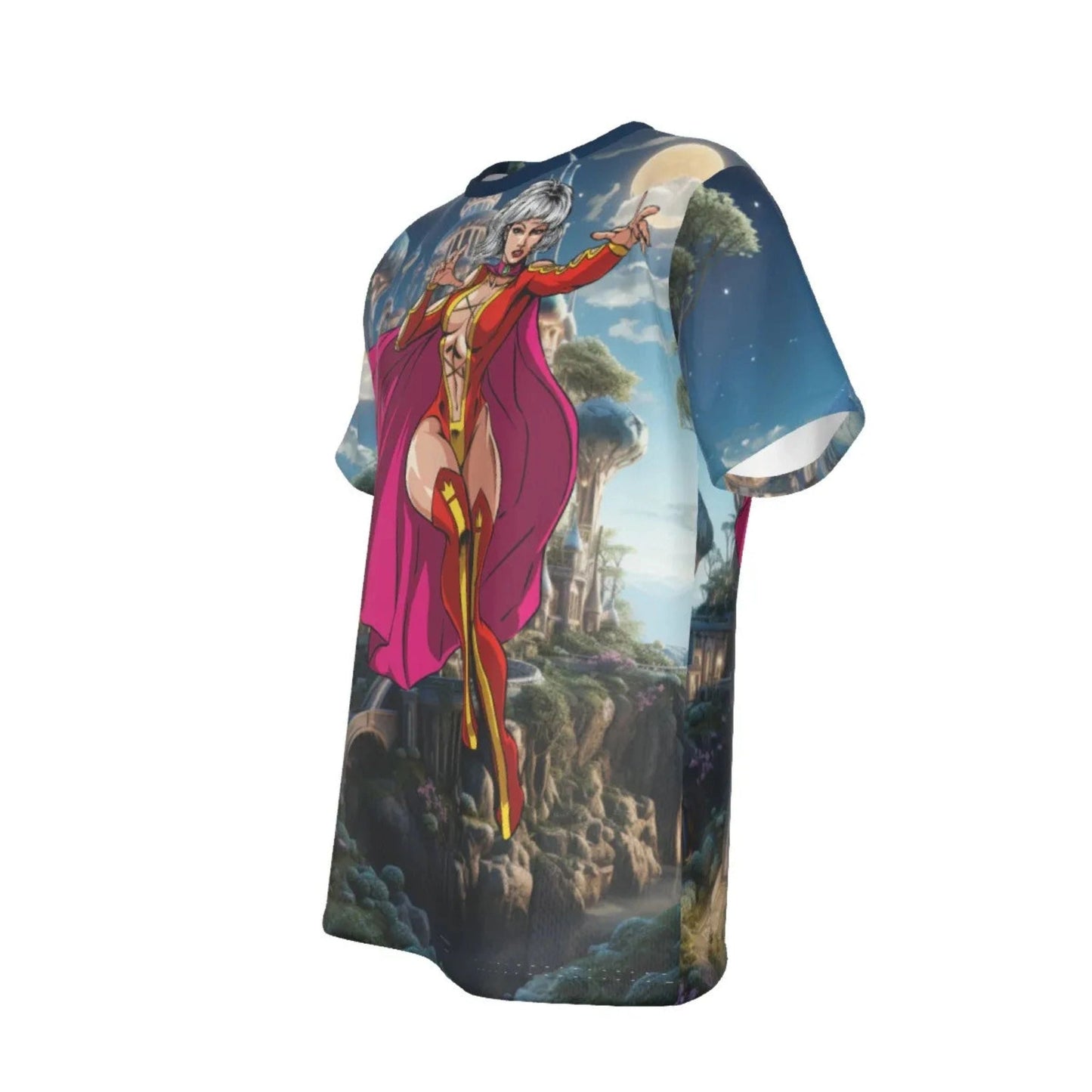 PRINCESS PROJECTRA READY ALL-OVER PRINT SHIRT AND TANK TOP